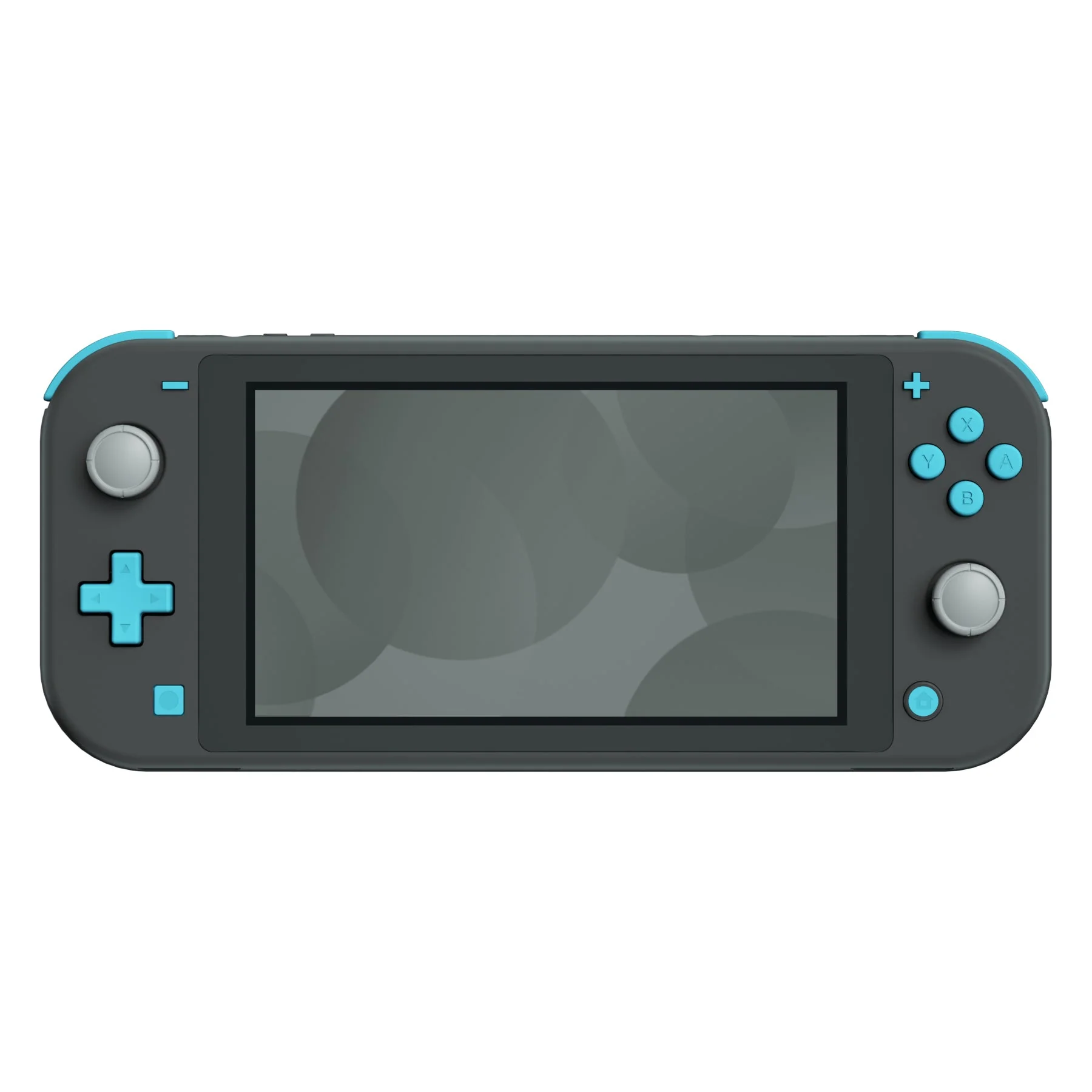 eXtremeRate Replacement Full Set Buttons for NS Switch Lite - Heaven Blue - Image 4