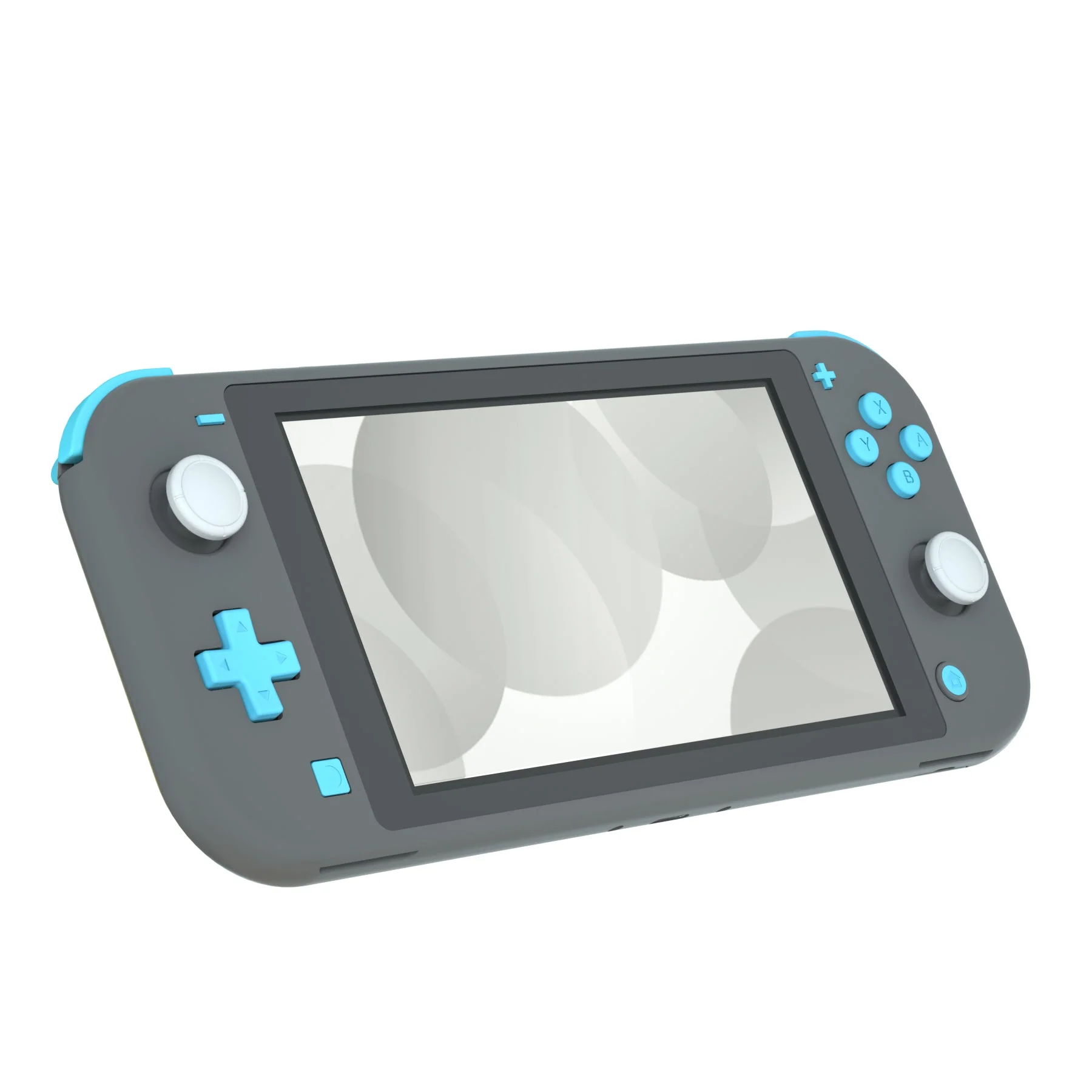 eXtremeRate Replacement Full Set Buttons for NS Switch Lite - Heaven Blue - Image 5