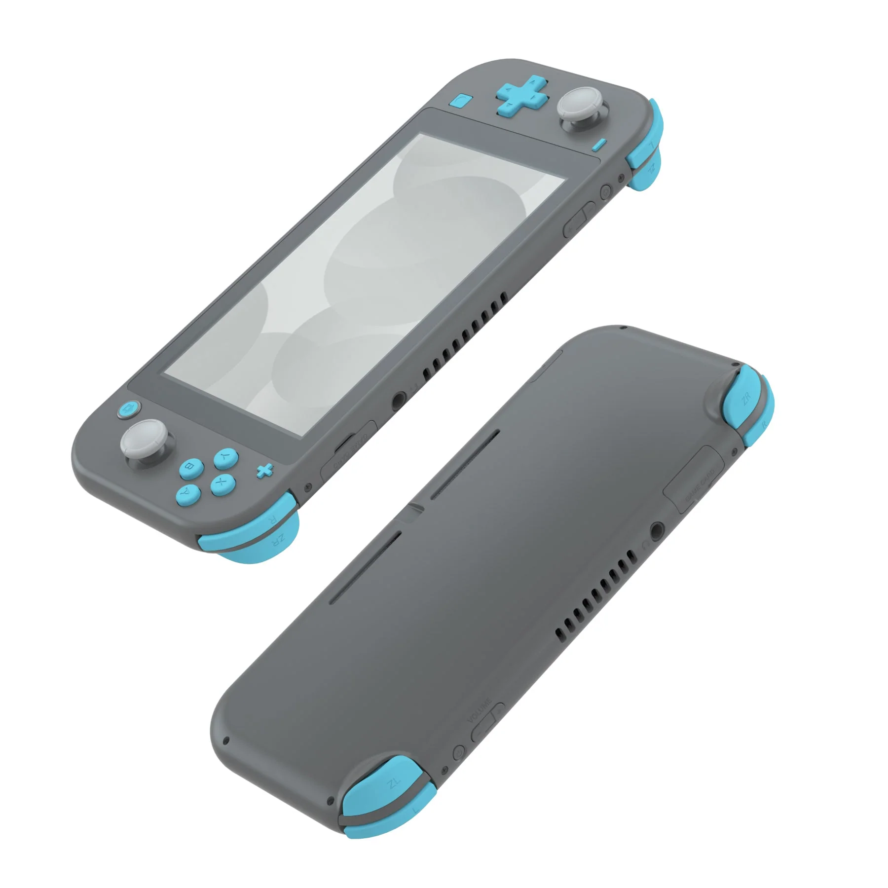 eXtremeRate Replacement Full Set Buttons for NS Switch Lite - Heaven Blue - Image 8