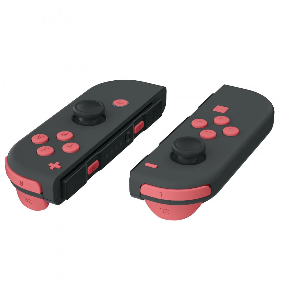 eXtremeRate Replacement Full Set Buttons for Joycon of NS Switch - Indian Red - Image 4