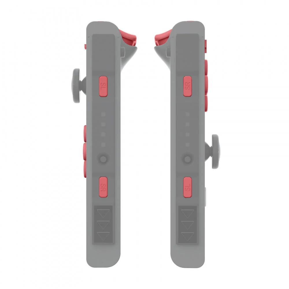 eXtremeRate Replacement Full Set Buttons for Joycon of NS Switch - Indian Red - Image 7