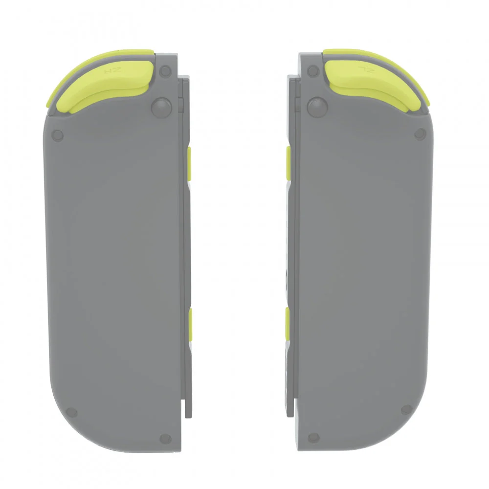 eXtremeRate Replacement Full Set Buttons for Joycon of NS Switch - Lemon Yellow - Image 8