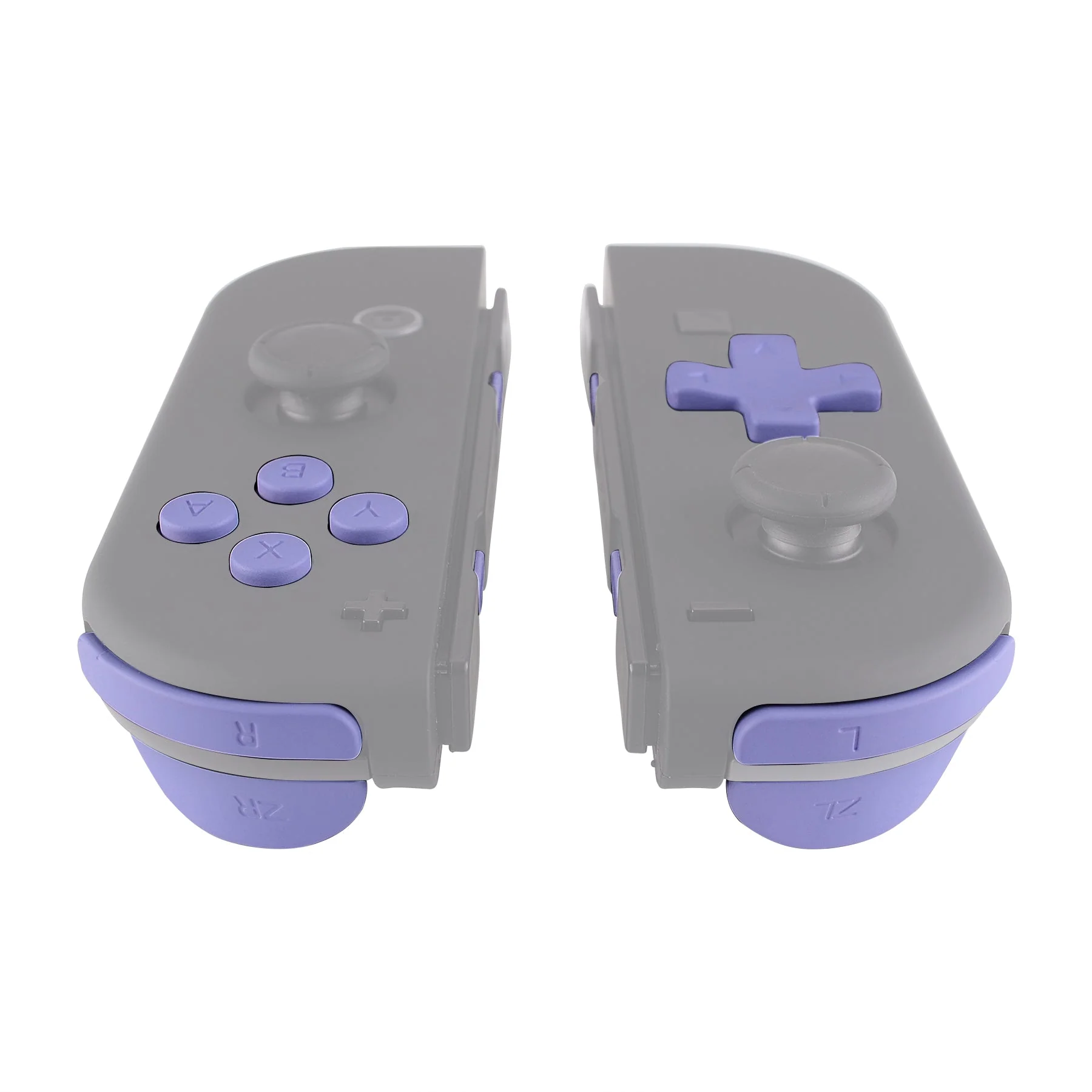 eXtremeRate Dpad Version Replacement Full Set Buttons for Joycon of Switch (D-pad ONLY Fits for eXtremeRate D-pad Shell for Joycon) - Light Violet - Image 5