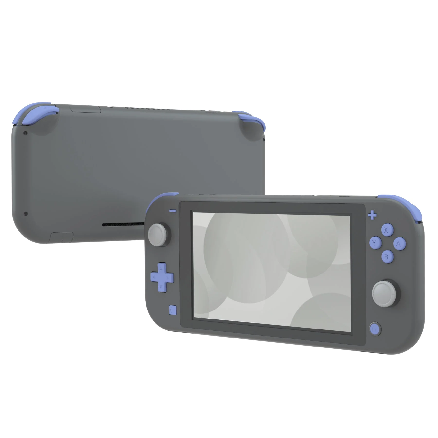 eXtremeRate Replacement Full Set Buttons for NS Switch Lite - Light Violet - Image 3