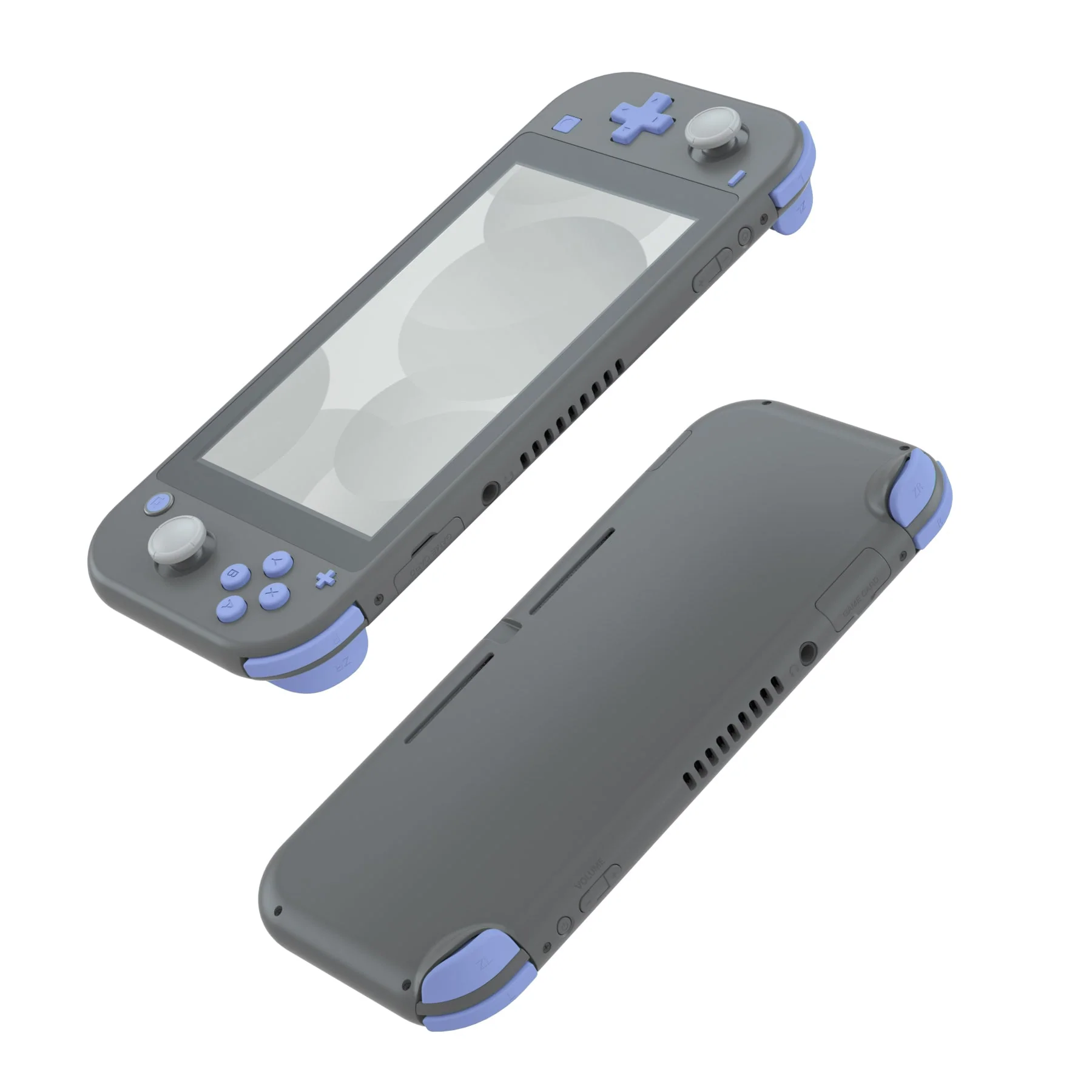 eXtremeRate Replacement Full Set Buttons for NS Switch Lite - Light Violet - Image 8