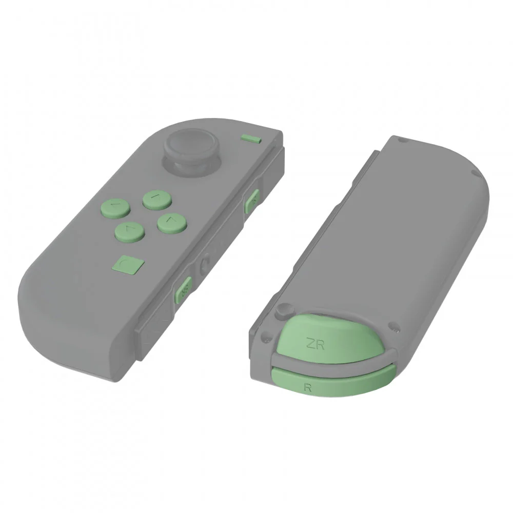 eXtremeRate Replacement Full Set Buttons for Joycon of NS Switch - Matcha Green - Image 6