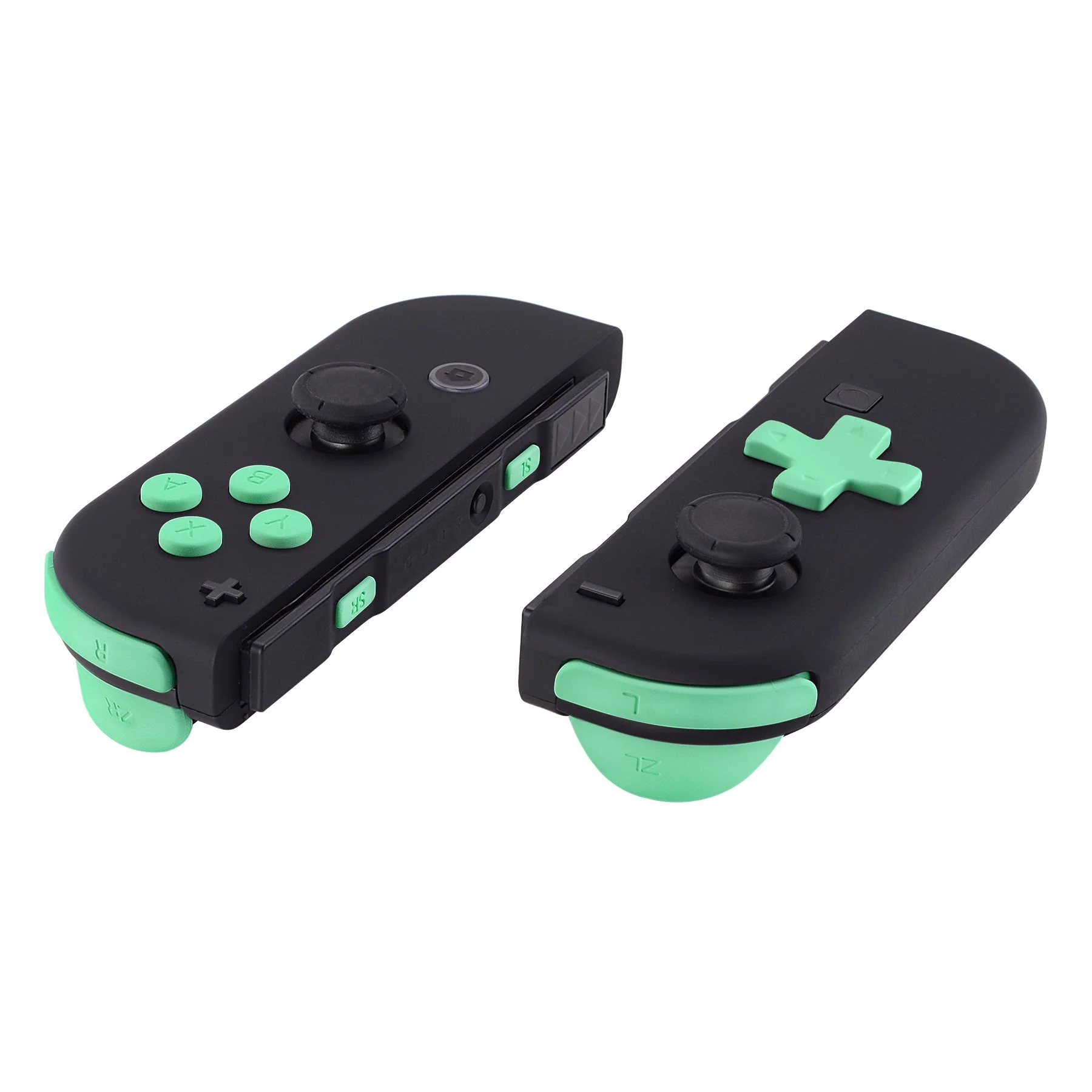 eXtremeRate Dpad Version Replacement Full Set Buttons for Joycon of Switch (D-pad ONLY Fits for eXtremeRate D-pad Shell for Joycon) - Mint Green - Image 4