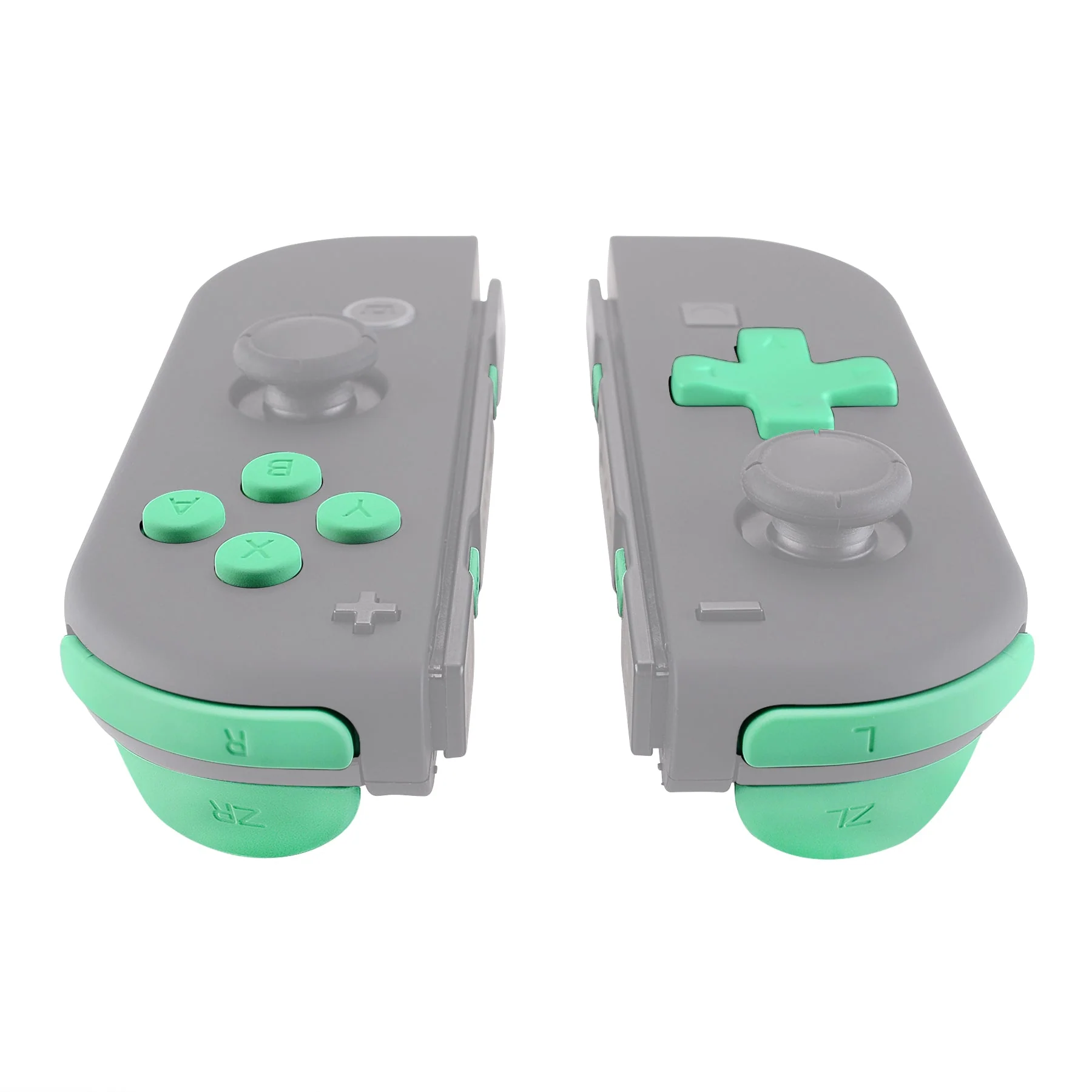eXtremeRate Dpad Version Replacement Full Set Buttons for Joycon of Switch (D-pad ONLY Fits for eXtremeRate D-pad Shell for Joycon) - Mint Green - Image 5