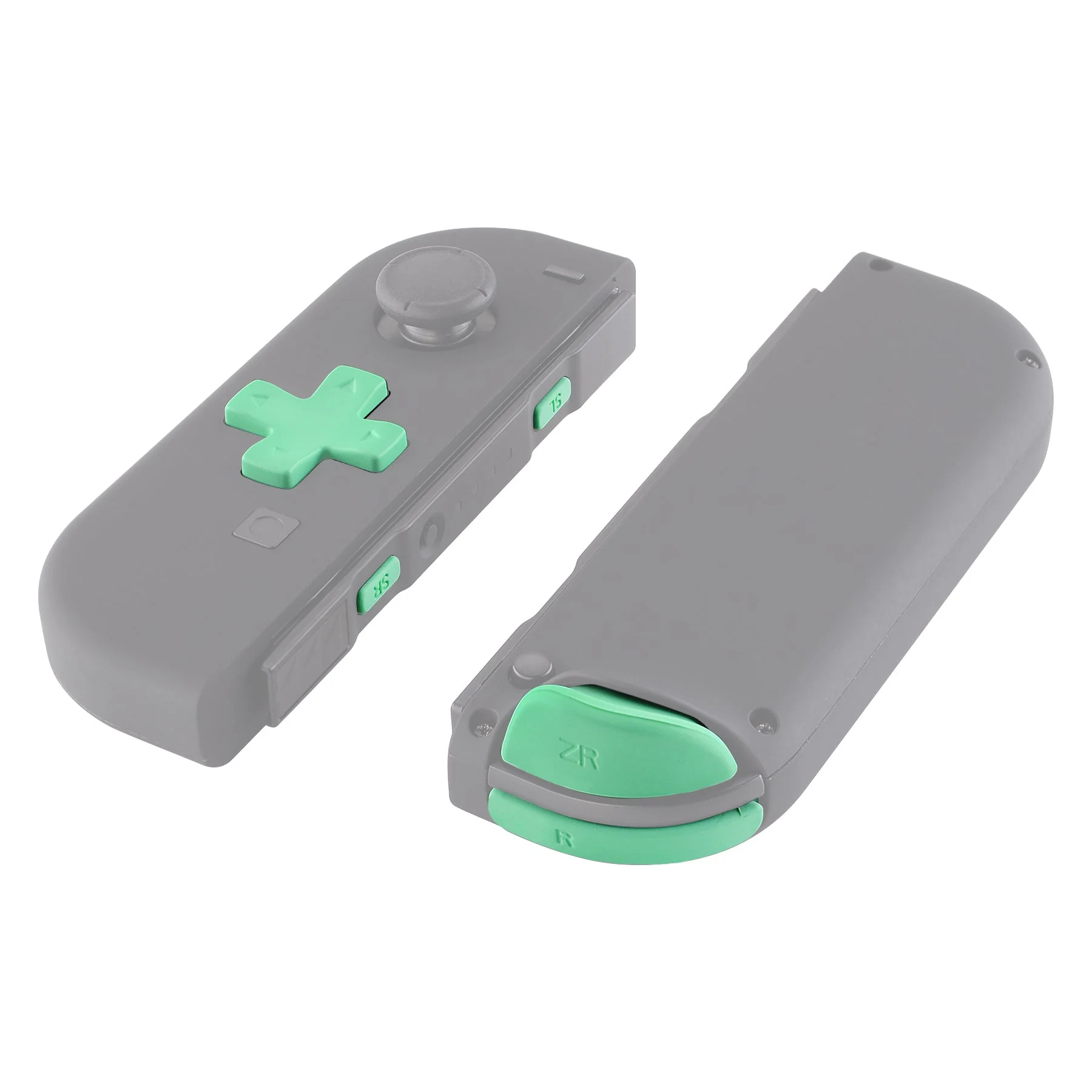 eXtremeRate Dpad Version Replacement Full Set Buttons for Joycon of Switch (D-pad ONLY Fits for eXtremeRate D-pad Shell for Joycon) - Mint Green - Image 7