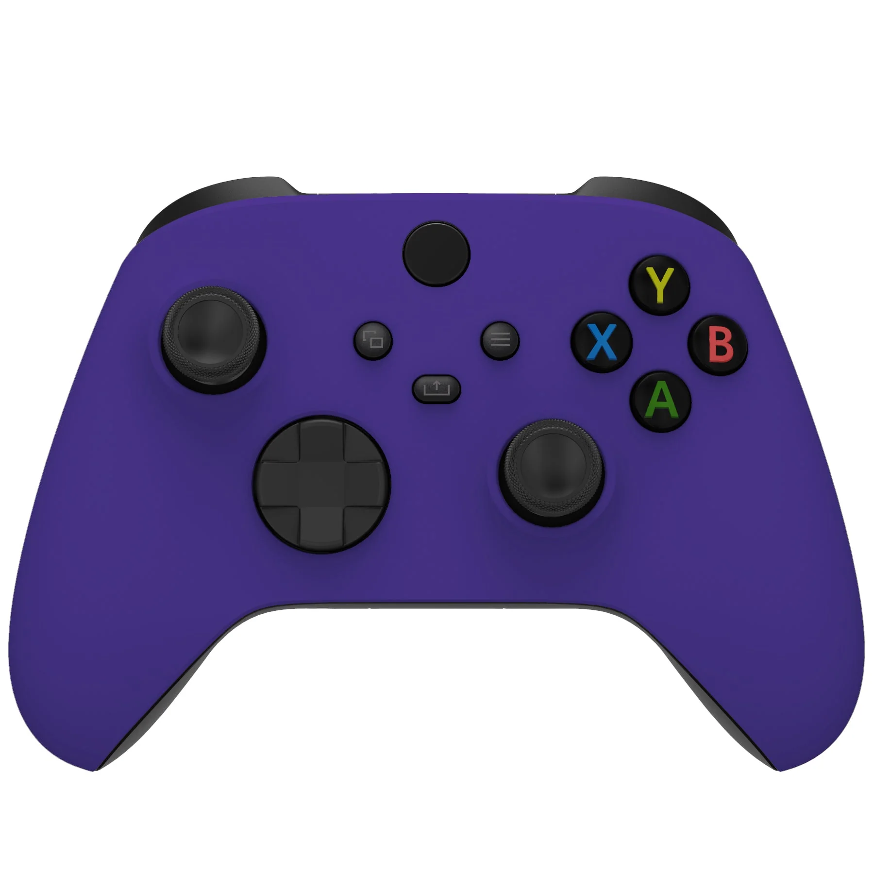 eXtremeRate Replacement Front Housing Shells with Side Rails Panels for Xbox Series X & S Controller - Purple - Image 4