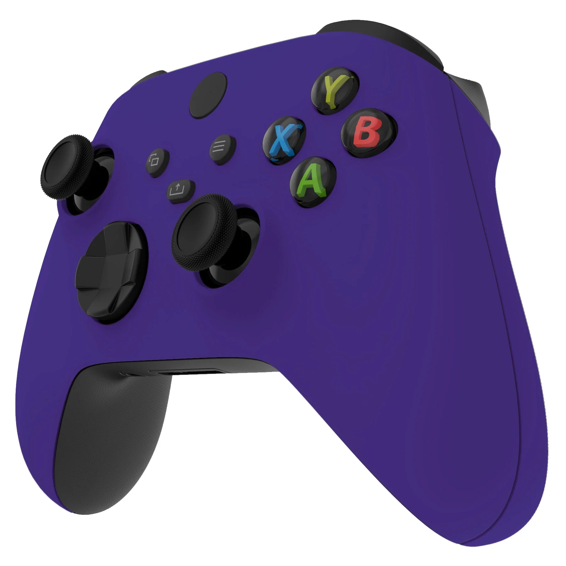 eXtremeRate Replacement Front Housing Shells with Side Rails Panels for Xbox Series X & S Controller - Purple - Image 6