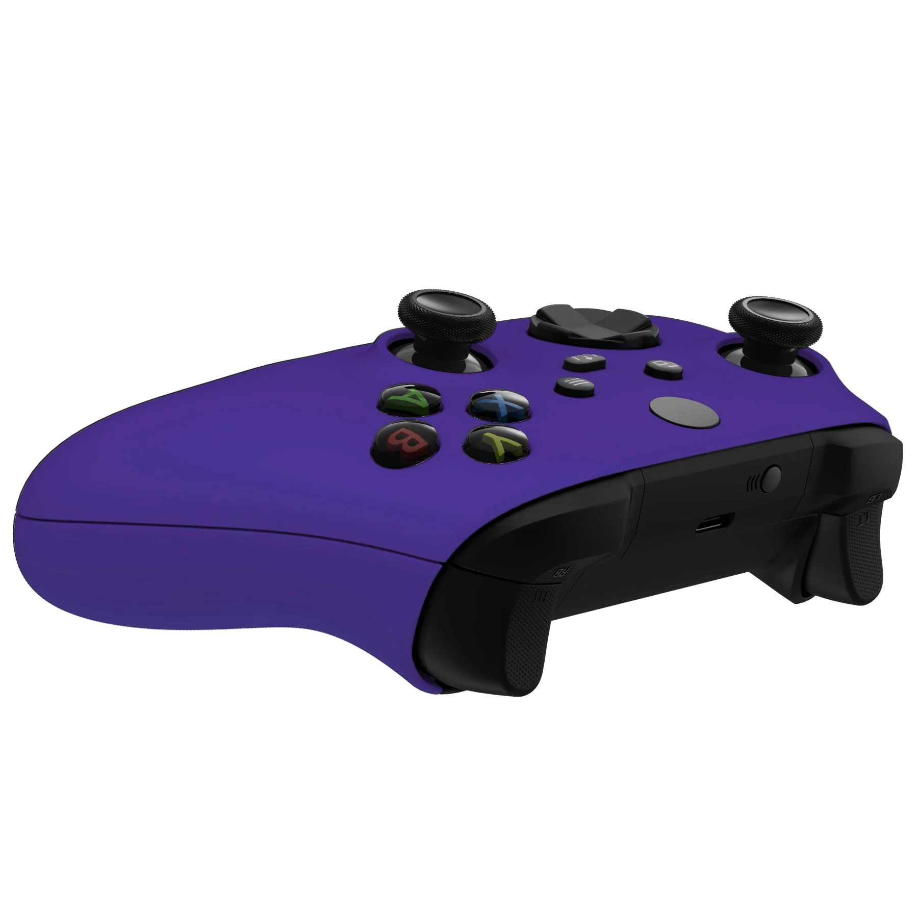 eXtremeRate Replacement Front Housing Shells with Side Rails Panels for Xbox Series X & S Controller - Purple - Image 8