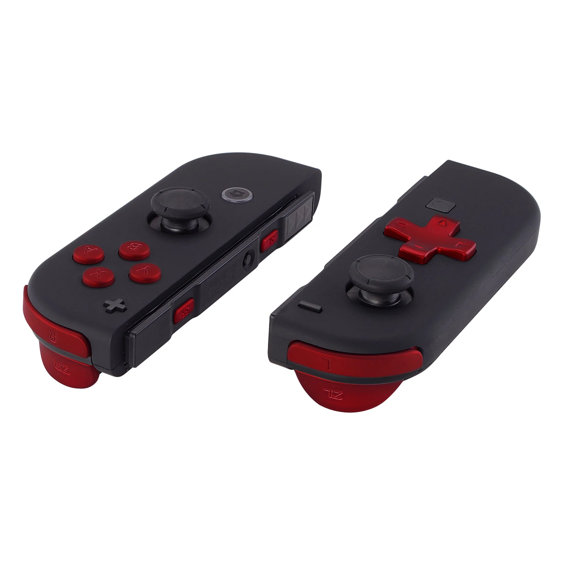 eXtremeRate Dpad Version Replacement Full Set Buttons for Joycon of Switch (D-pad ONLY Fits for eXtremeRate D-pad Shell for Joycon) - Scarlet Red - Image 4