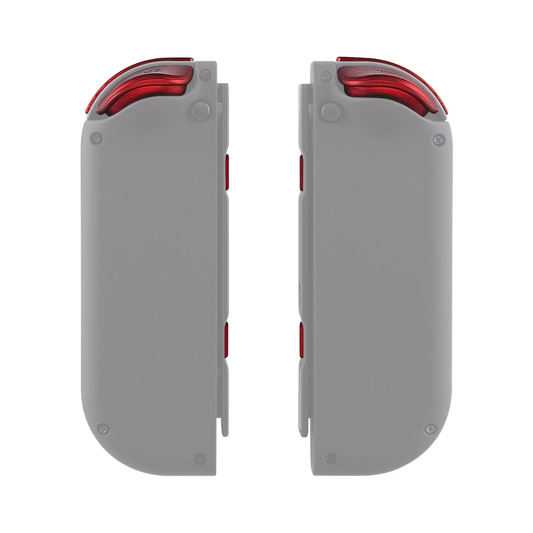 eXtremeRate Dpad Version Replacement Full Set Buttons for Joycon of Switch (D-pad ONLY Fits for eXtremeRate D-pad Shell for Joycon) - Scarlet Red - Image 9