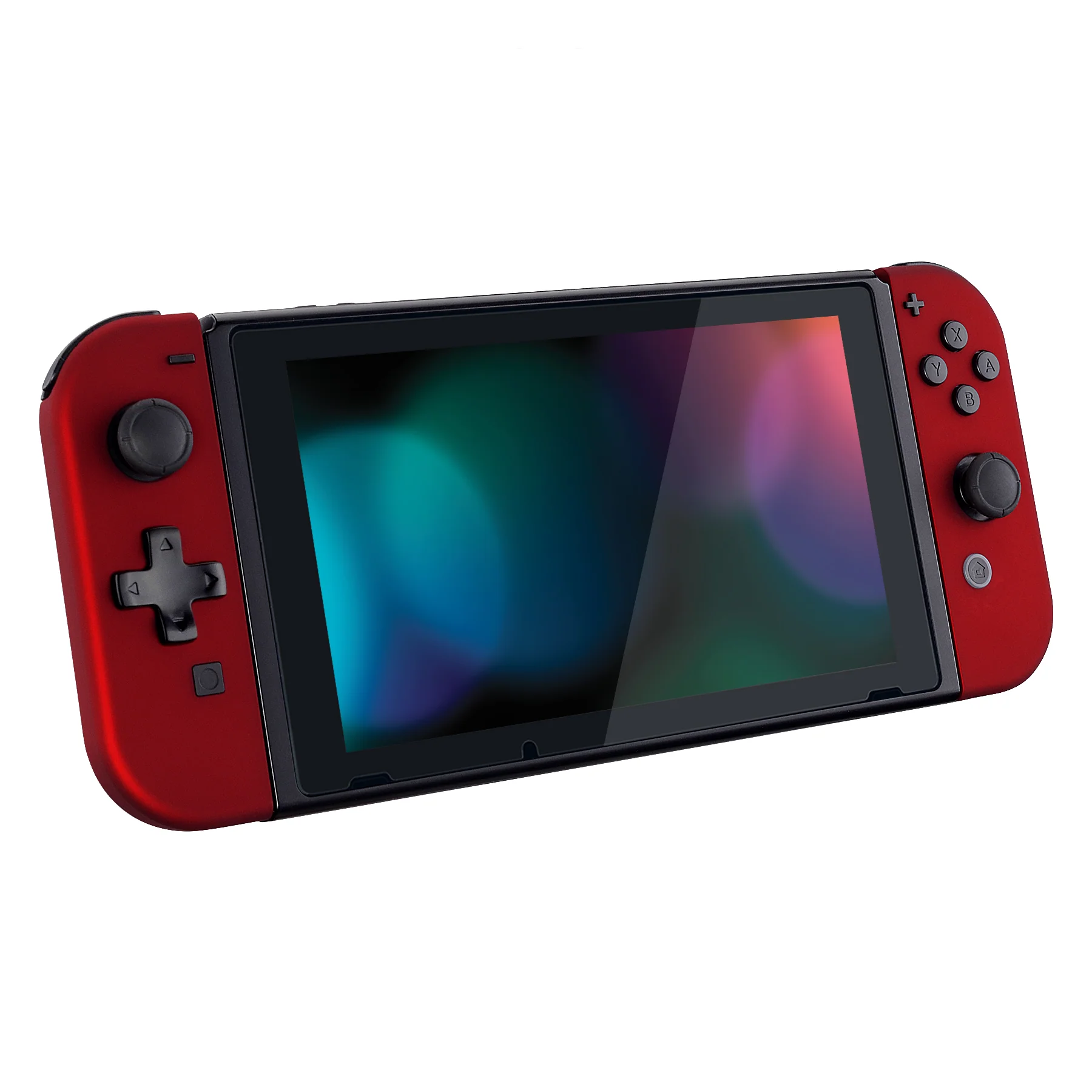 eXtremeRate Dpad Version Replacement Full Set Shell Case with Buttons for Joycon of NS Switch - Scarlet Red - Image 6