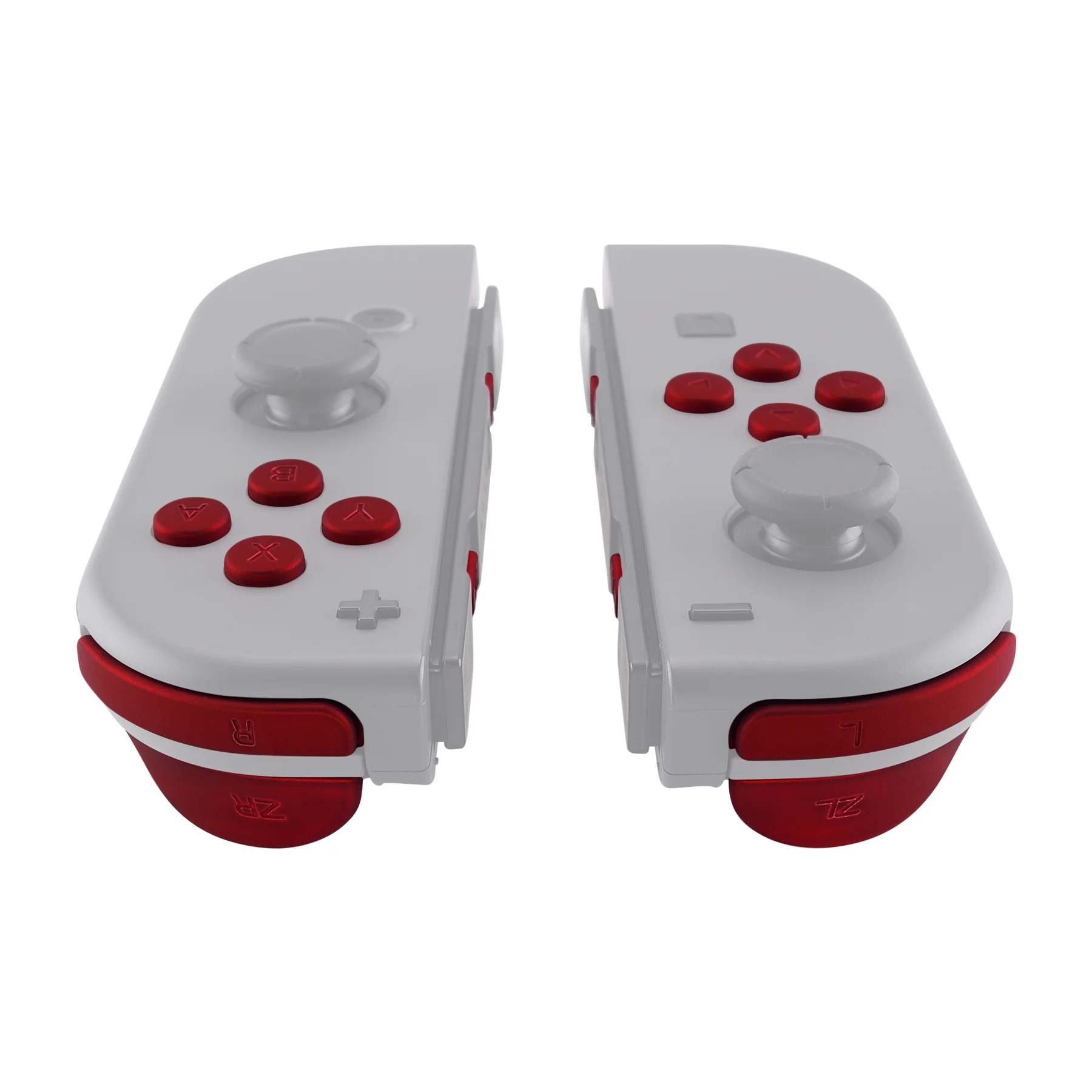 eXtremeRate Replacement Full Set Buttons for Joycon of NS Switch - Scarlet Red - Image 5
