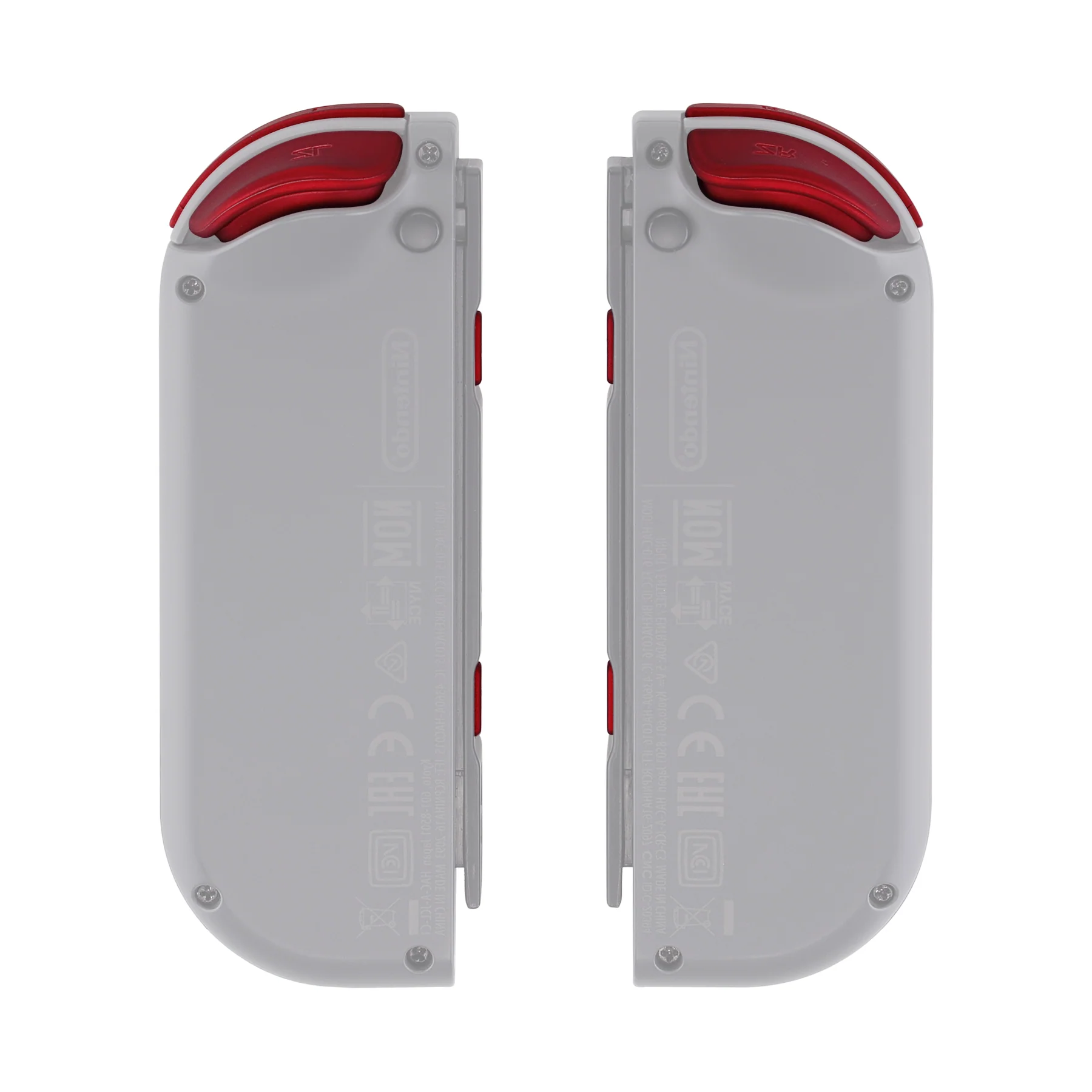 eXtremeRate Replacement Full Set Buttons for Joycon of NS Switch - Scarlet Red - Image 8