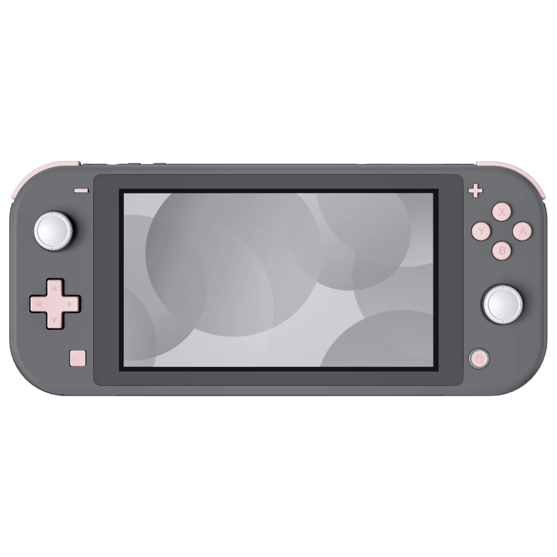 eXtremeRate Replacement Full Set Buttons for NS Switch Lite - Cherry Blossoms Pink - Image 4