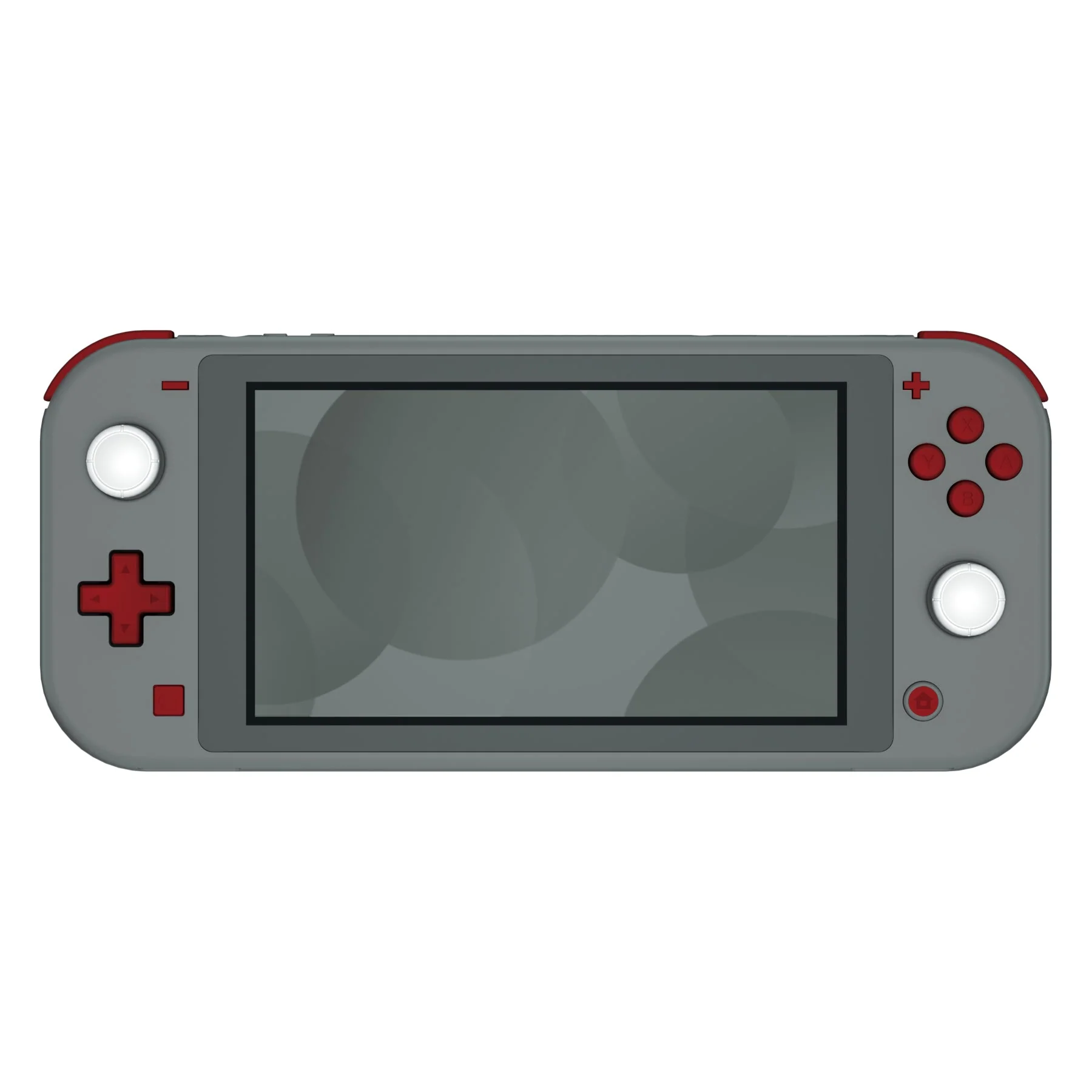 eXtremeRate Replacement Full Set Buttons for NS Switch Lite - Scarlet Red - Image 4