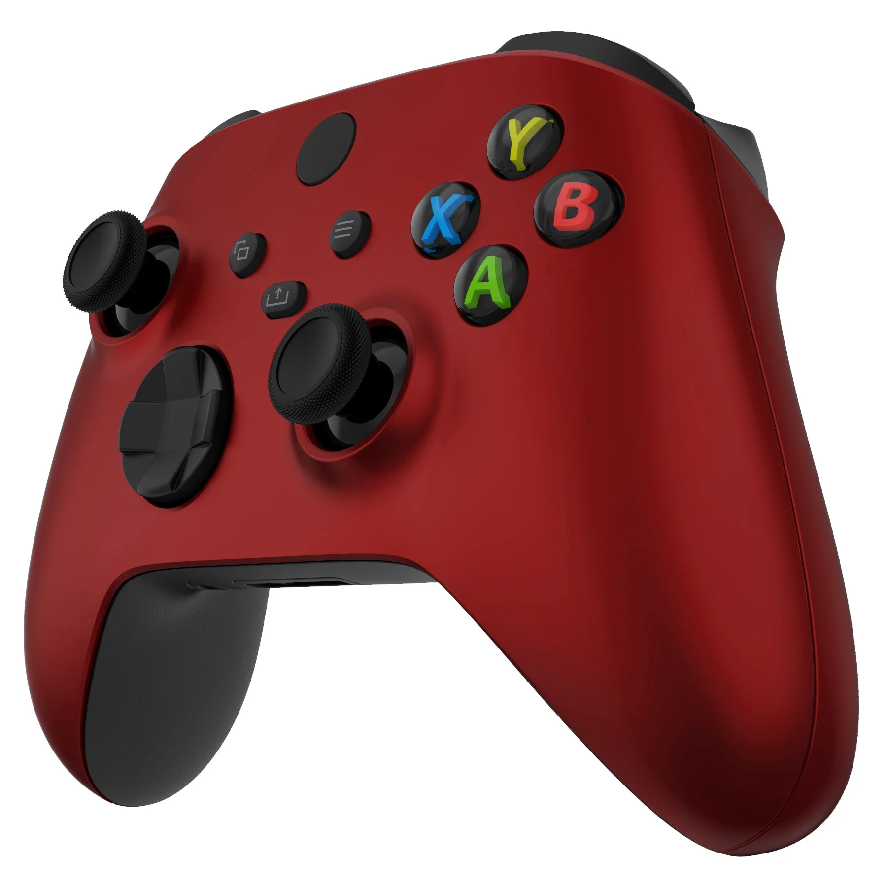 eXtremeRate Replacement Front Housing Shells with Side Rails Panels for Xbox Series X & S Controller - Scarlet Red - Image 6