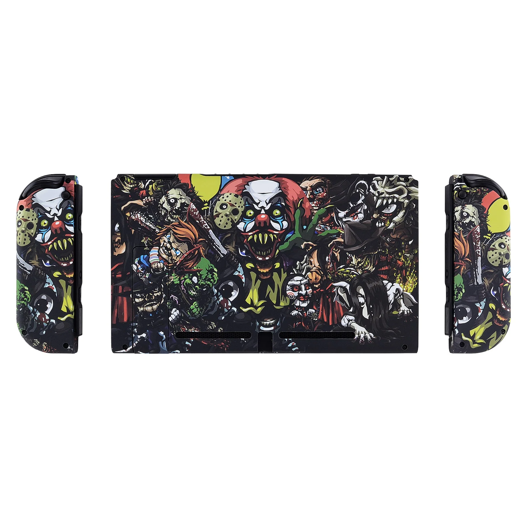 eXtremeRate Replacement Full Set Shells with Buttons for Nintendo Switch - Scary Party - Image 9