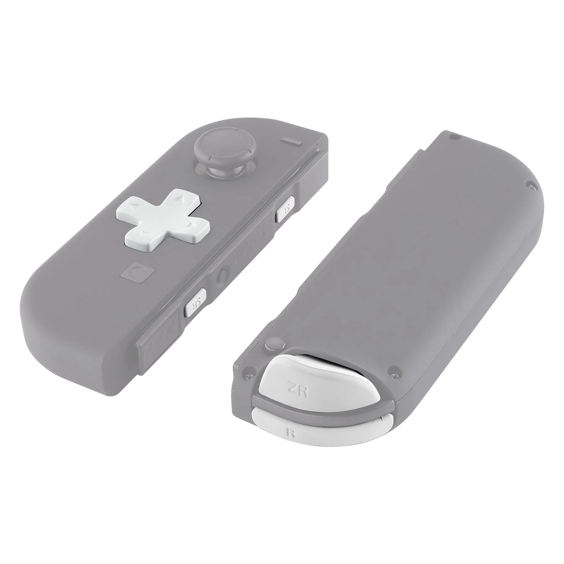 eXtremeRate Dpad Version Replacement Full Set Buttons for Joycon of Switch (D-pad ONLY Fits for eXtremeRate D-pad Shell for Joycon) - White - Image 7