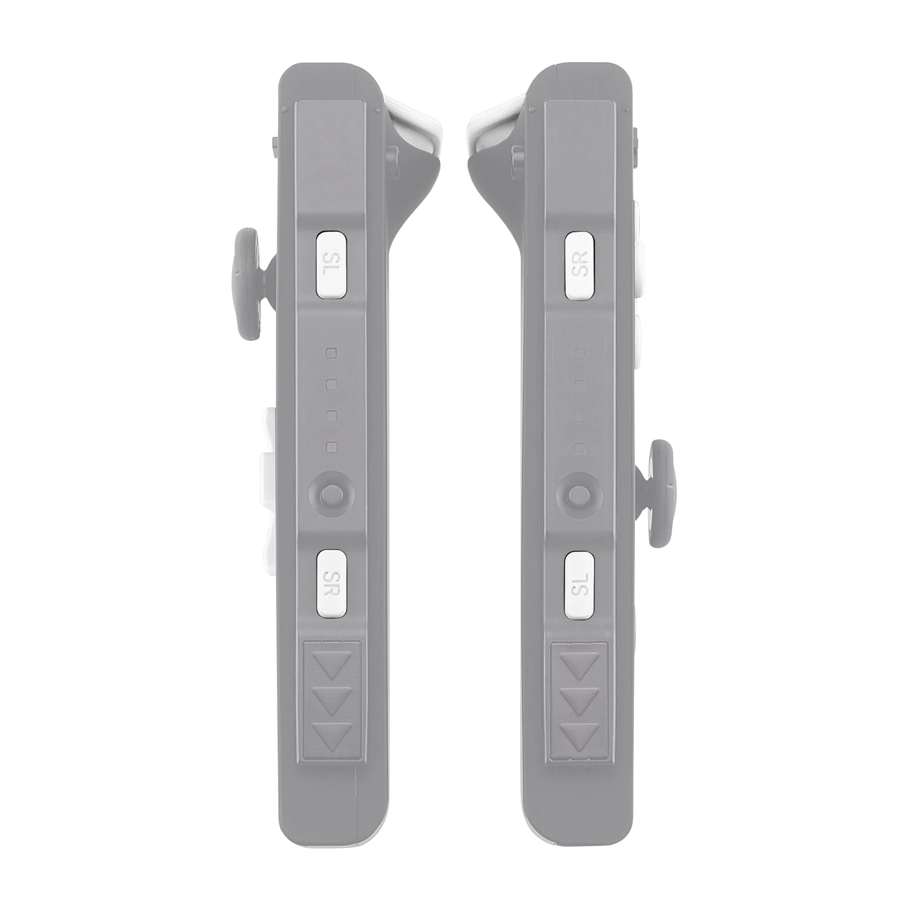 eXtremeRate Dpad Version Replacement Full Set Buttons for Joycon of Switch (D-pad ONLY Fits for eXtremeRate D-pad Shell for Joycon) - White - Image 8