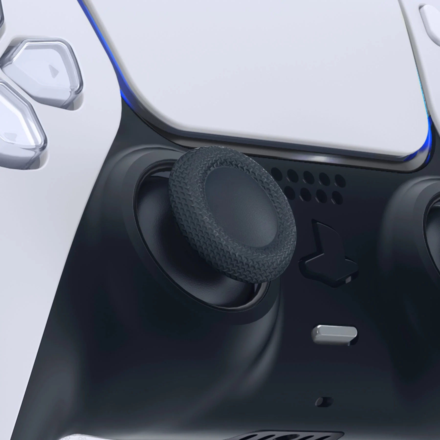 eXtremeRate Replacement Thumbsticks Analog Stick Joystick Compatible with PS5 & PS4 All Model Controller - Solid Black - Image 3