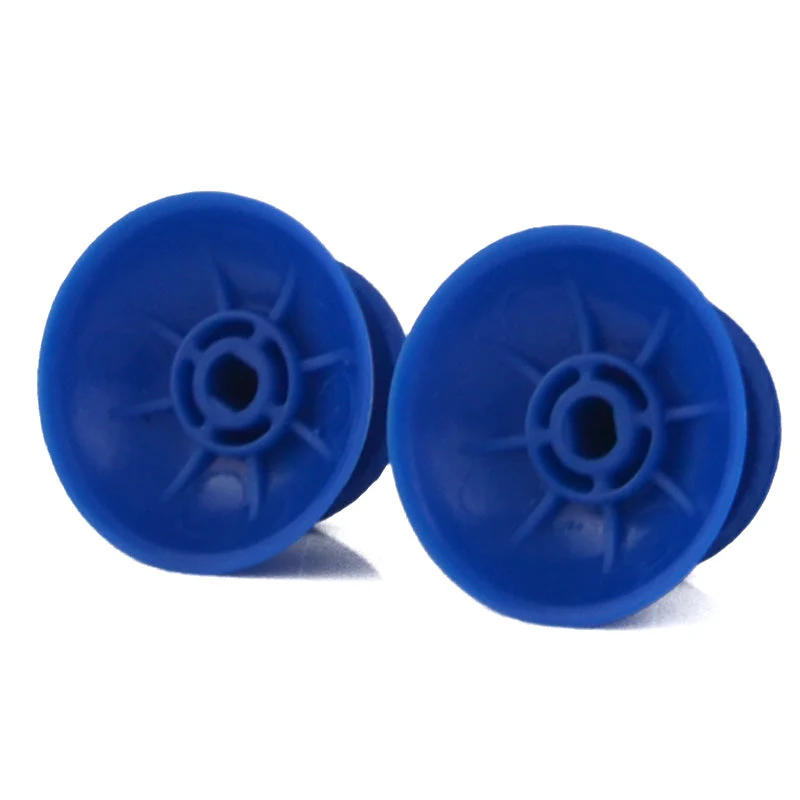 eXtremeRate Replacement 3D Analog Thumbsticks Compatible with PS4 Controller - Solid Blue - Image 3