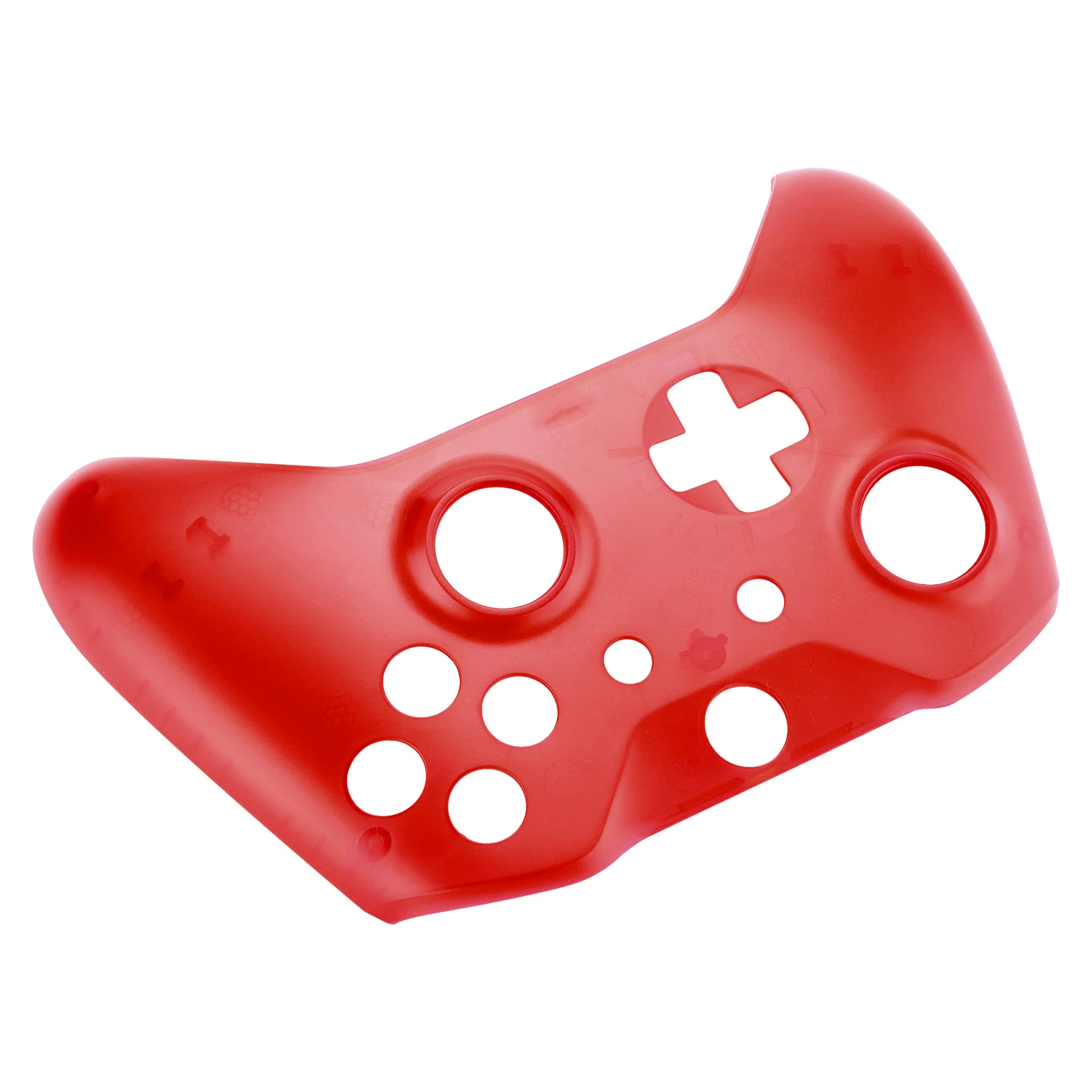 eXtremeRate Replacement Front Housing Shell for Xbox One X & S Controller (Model 1708) - Solid Clear Red - Image 8
