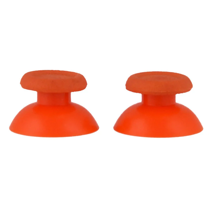 eXtremeRate Replacement 3D Analog Thumbsticks Compatible with PS4 Controller - Solid Orange - Image 2