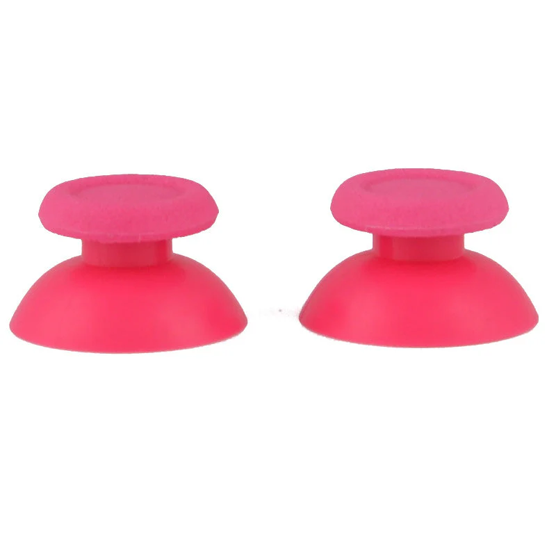 eXtremeRate Replacement 3D Analog Thumbsticks Compatible with PS4 Controller - Solid Pink - Image 2