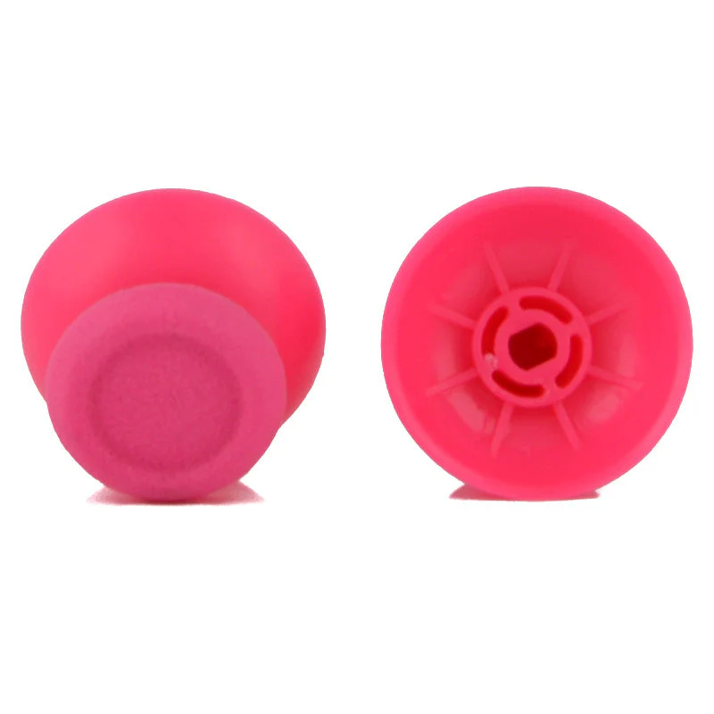 eXtremeRate Replacement 3D Analog Thumbsticks Compatible with PS4 Controller - Solid Pink - Image 3