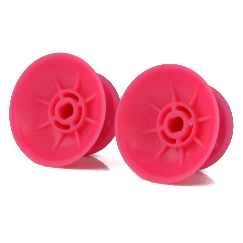 eXtremeRate Replacement 3D Analog Thumbsticks Compatible with PS4 Controller - Solid Pink - Image 4