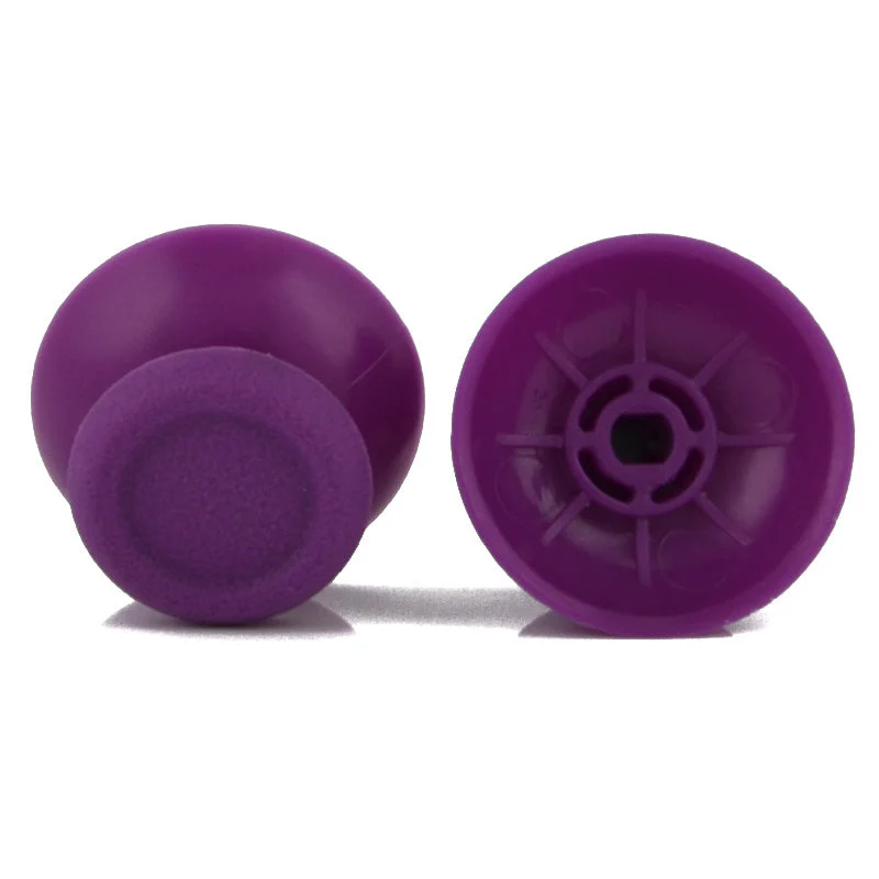eXtremeRate Replacement 3D Analog Thumbsticks Compatible with PS4 Controller - Solid Purple - Image 4