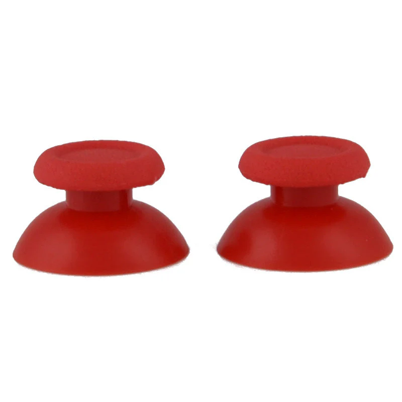 eXtremeRate Replacement 3D Analog Thumbsticks Compatible with PS4 Controller - Solid Red - Image 2