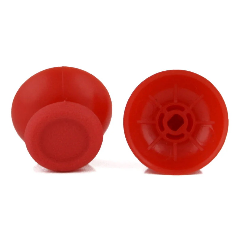 eXtremeRate Replacement 3D Analog Thumbsticks Compatible with PS4 Controller - Solid Red - Image 3