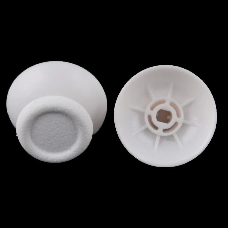 eXtremeRate Replacement Analog Thumbsticks Compatible with PS4 Controller - Solid White - Image 3