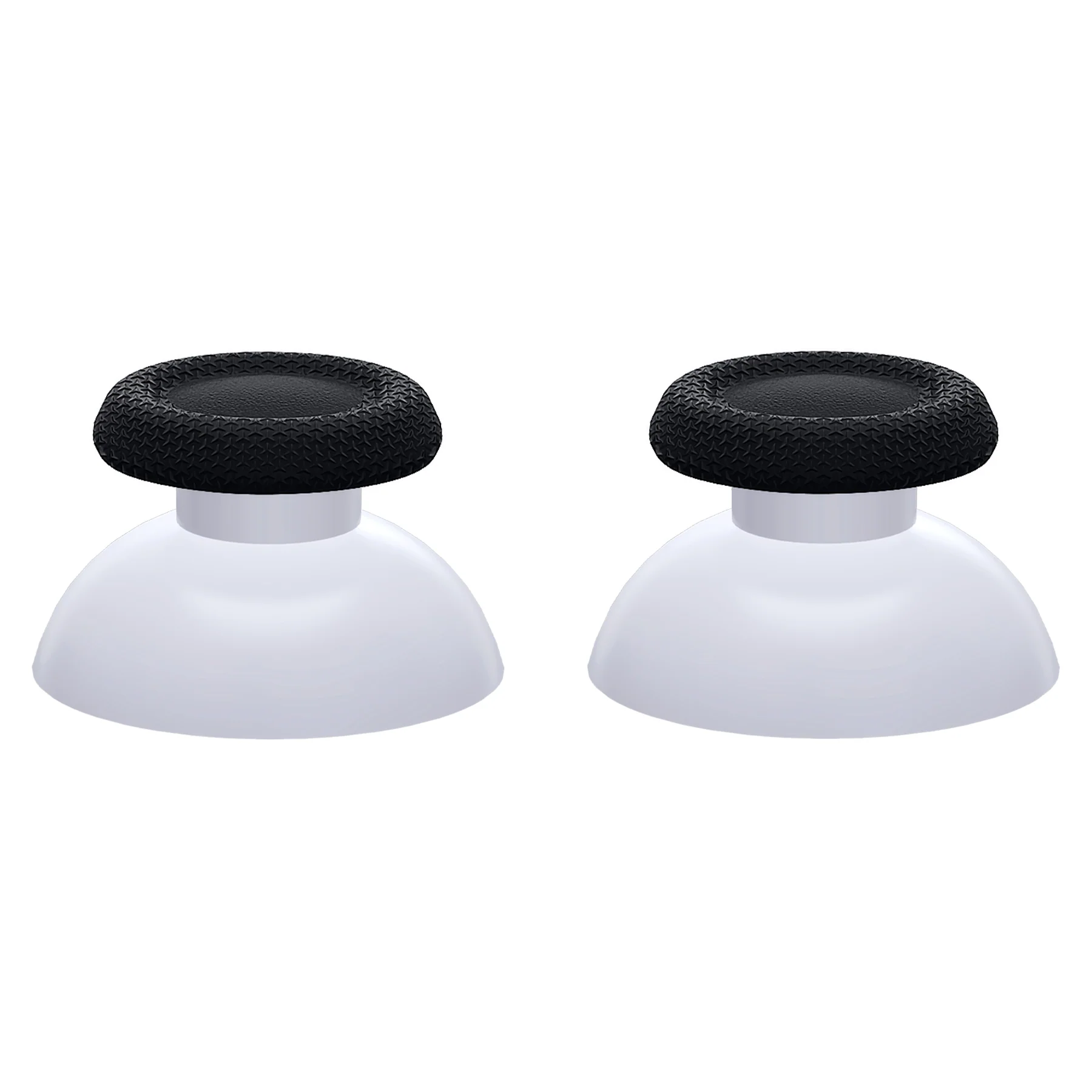 eXtremeRate Replacement Dual-Color Thumbsticks Analog Stick Joystick Compatible with PS5 & PS4 All Model Controller - Solid White & Black - Image 5