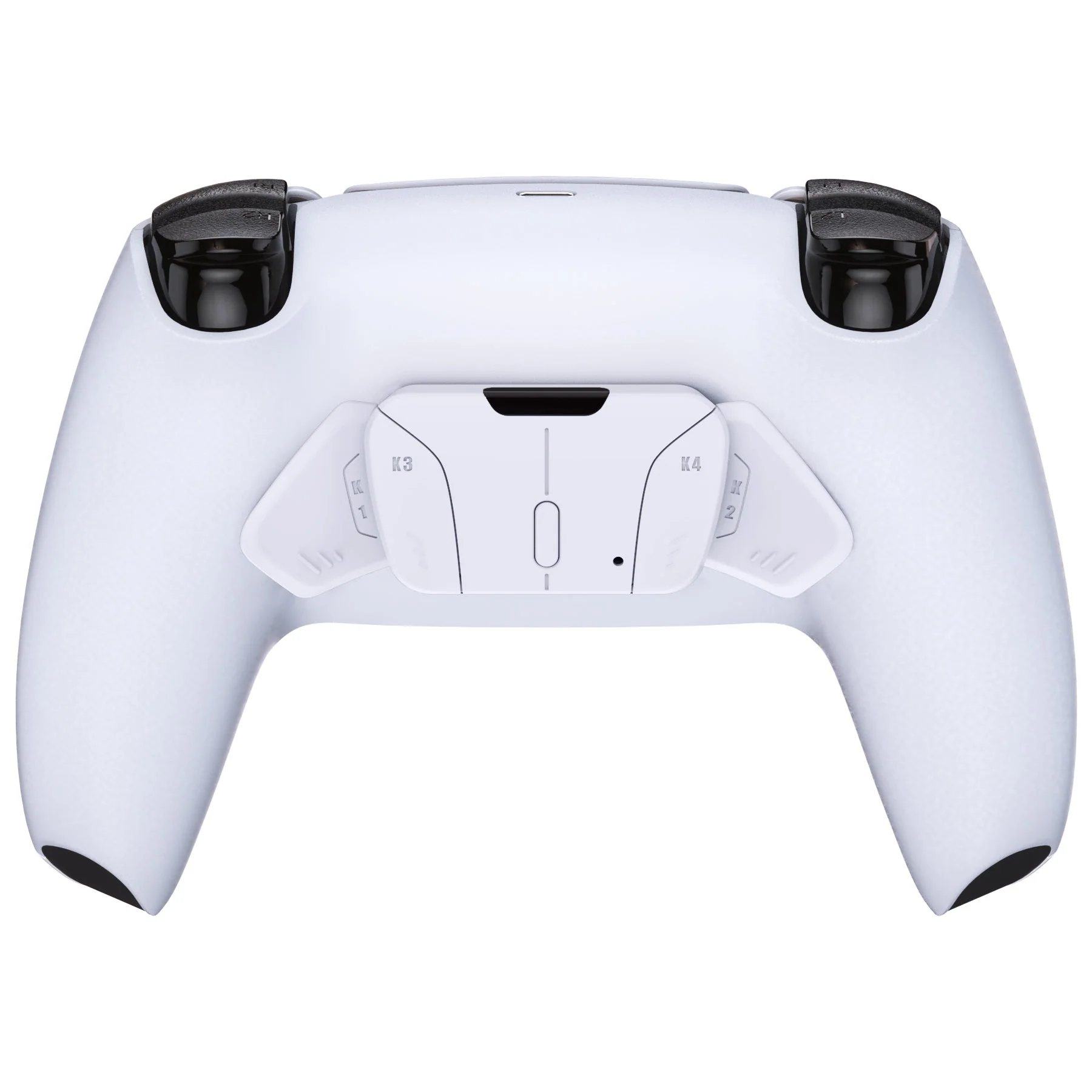 eXtremeRate Replacement Redesigned K1 K2 K3 K4 Back Buttons Housing Shell for eXtremeRate RISE4 Remap Kit, Compatible with PS5 Controller - Solid White - Image 4