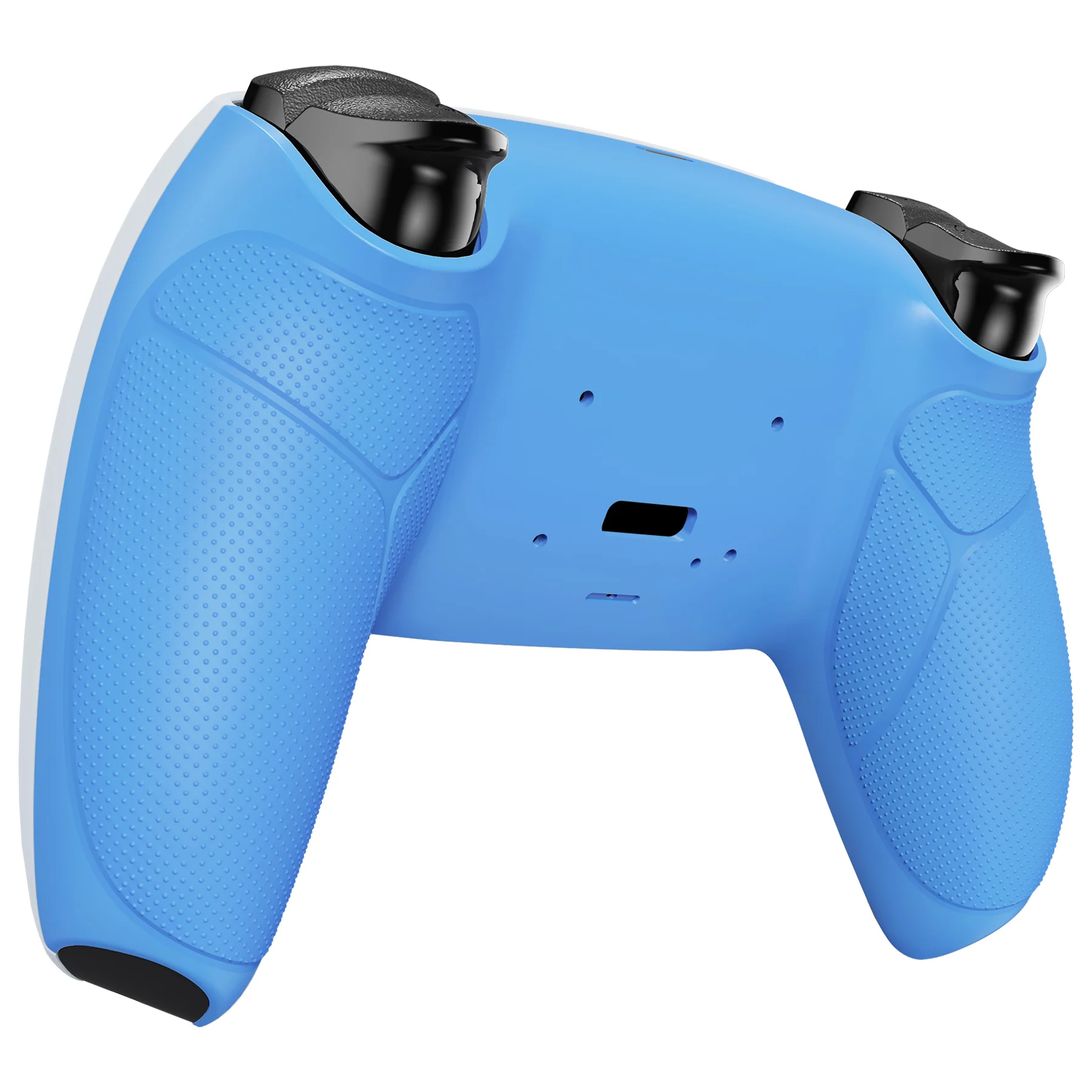 eXtremeRate Performance Grip Redesigned Back Shell for eXtremeRate RISE Remap Kit, Compatible with PS5 Controller - Rubberized Starlight Blue - Image 4