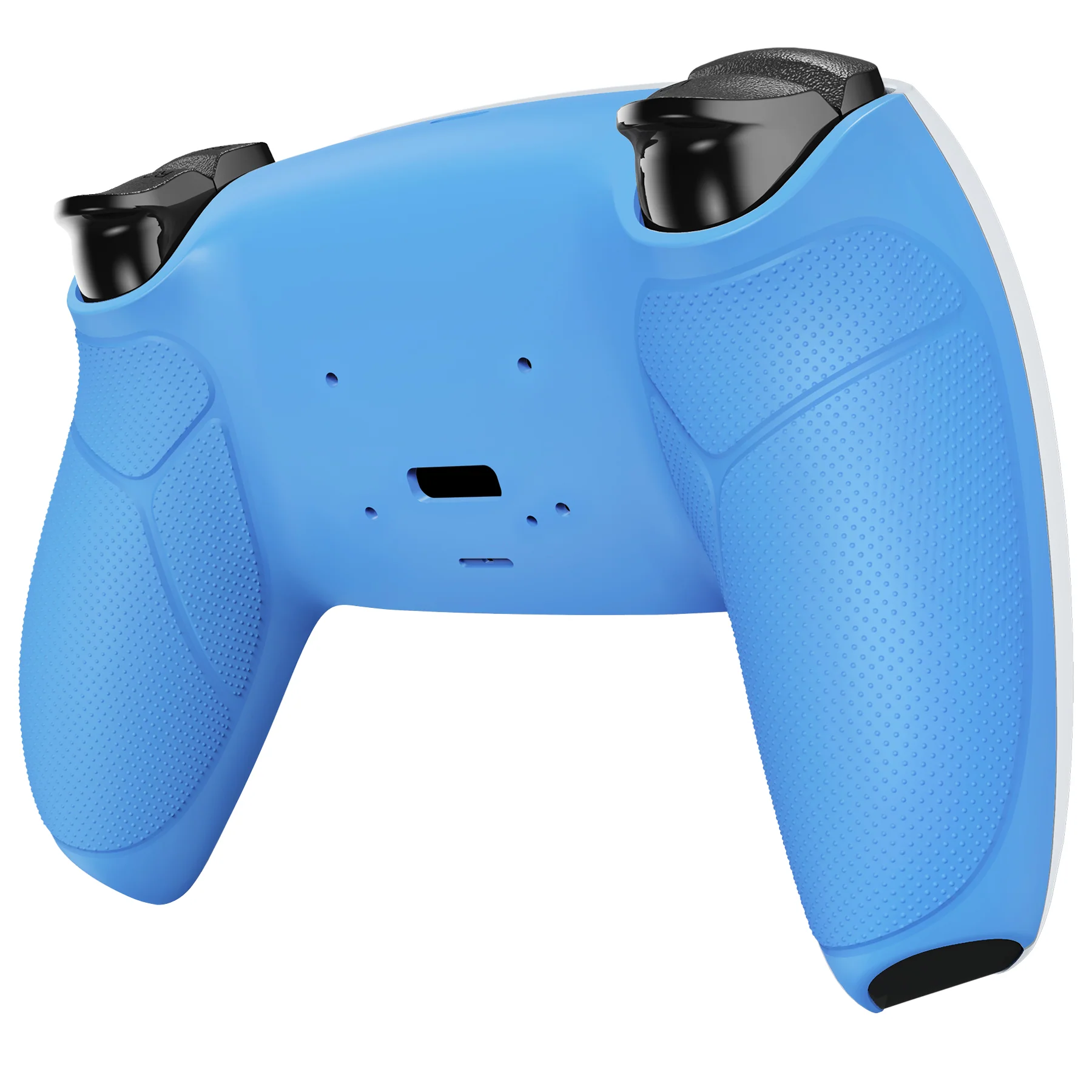 eXtremeRate Performance Grip Redesigned Back Shell for eXtremeRate RISE Remap Kit, Compatible with PS5 Controller - Rubberized Starlight Blue - Image 5