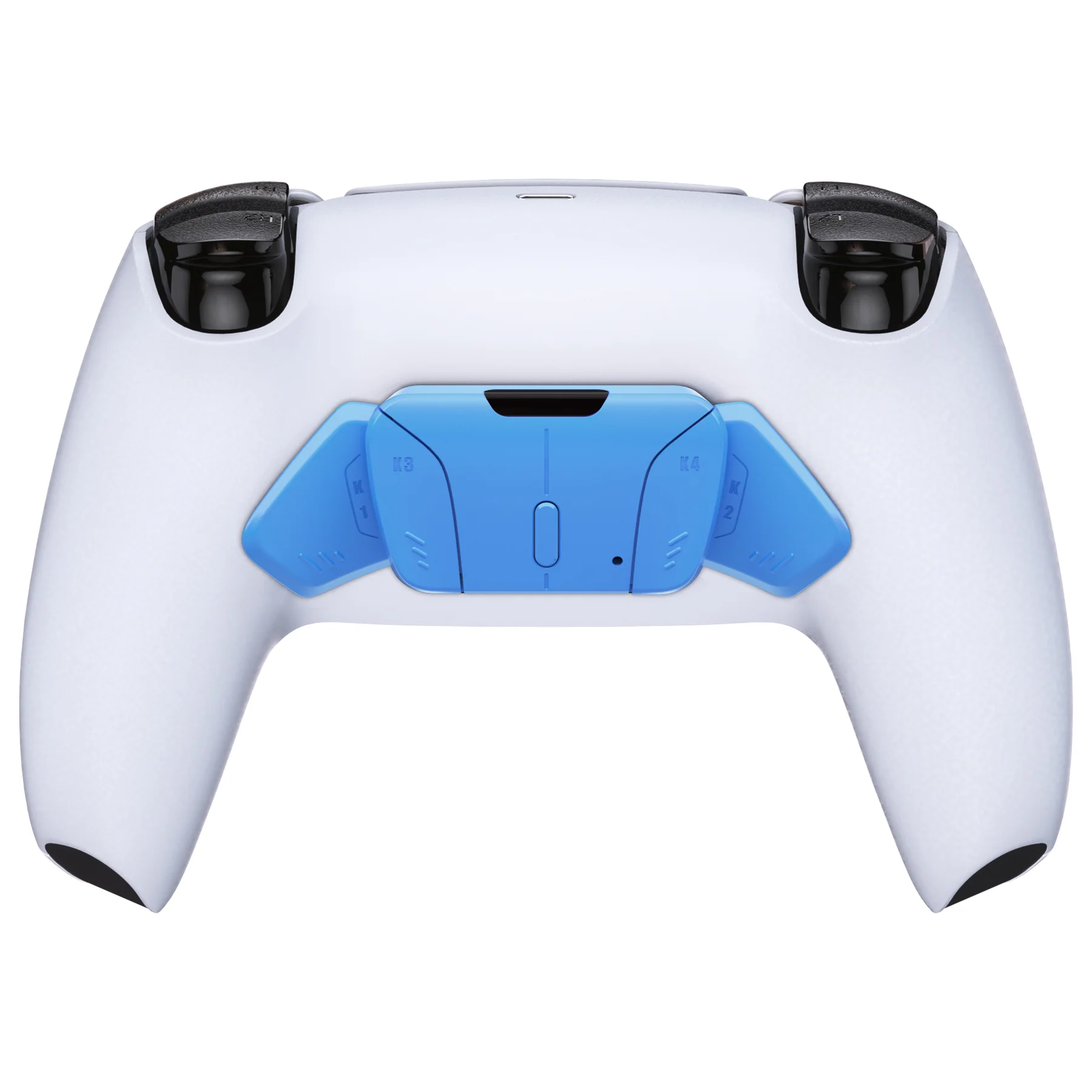 eXtremeRate Replacement Redesigned K1 K2 K3 K4 Back Buttons Housing Shell for eXtremeRate RISE4 Remap Kit, Compatible with PS5 Controller - Starlight Blue - Image 4