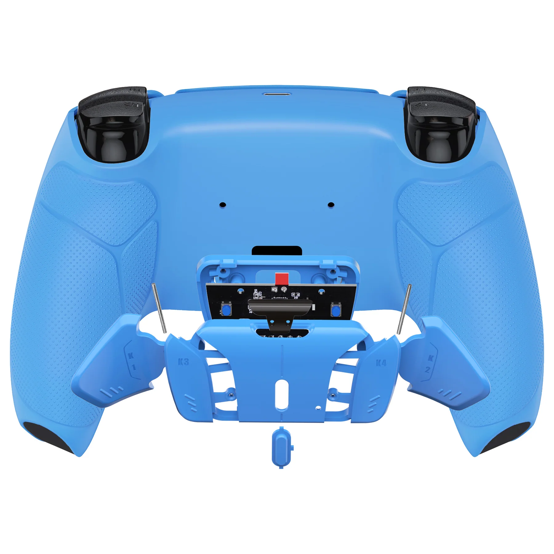 eXtremeRate Remappable RISE4 Remap Kit for PS5 Controller BDM-010/020 - Rubberized Starlight Blue - Image 6