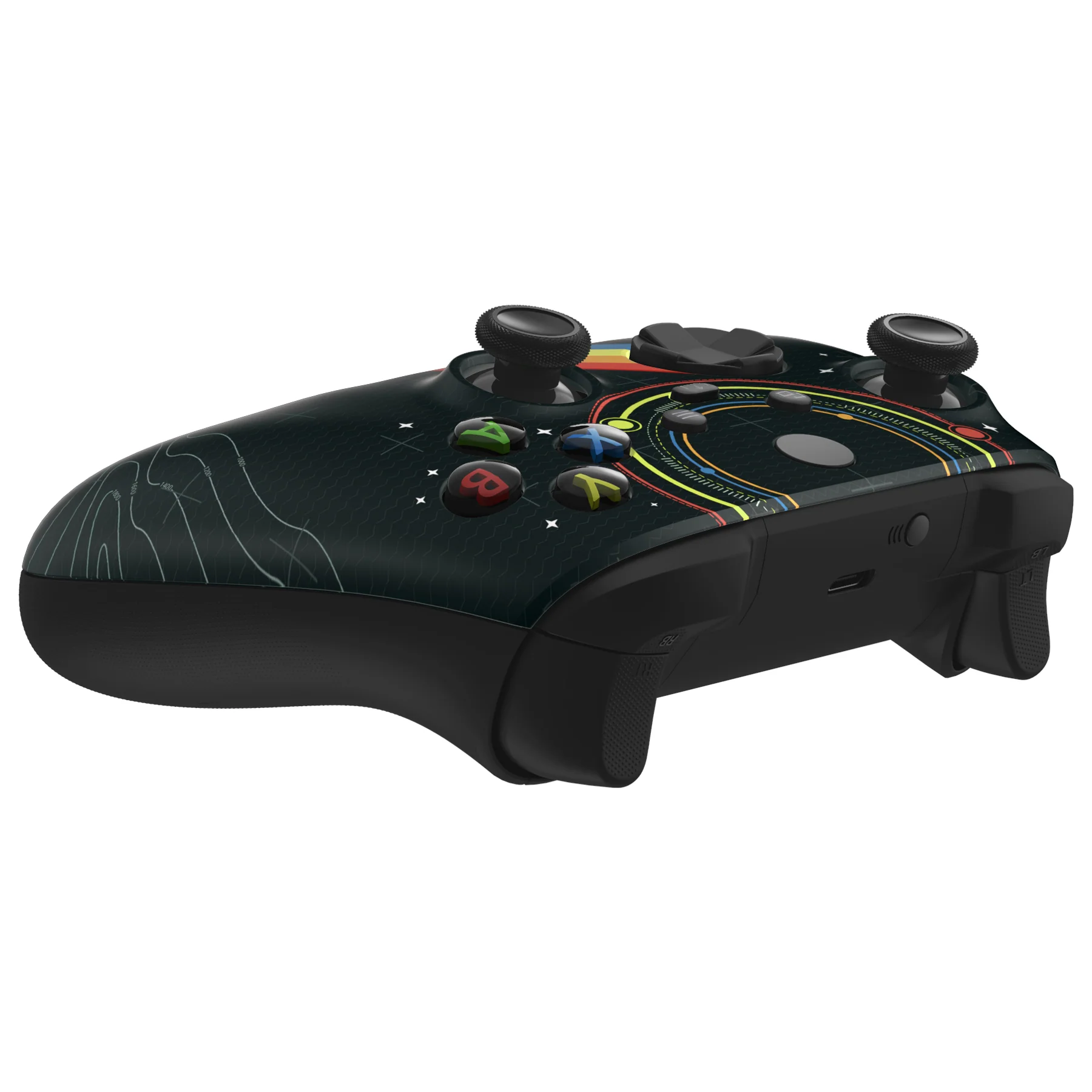 eXtremeRate Stars Explorer Replacement Front Housing Shell for Xbox Series X & S Controller - Image 6
