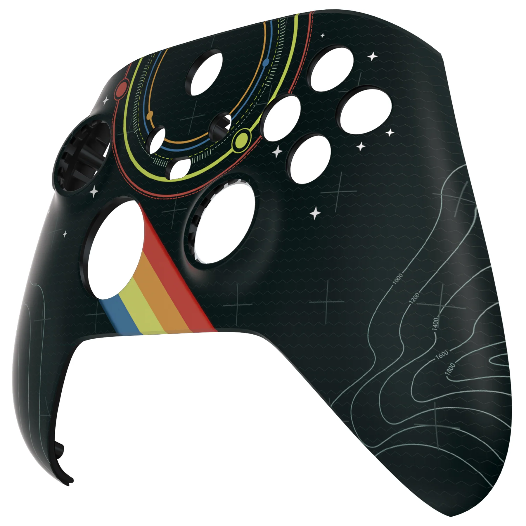 eXtremeRate Stars Explorer Replacement Front Housing Shell for Xbox Series X & S Controller - Image 8