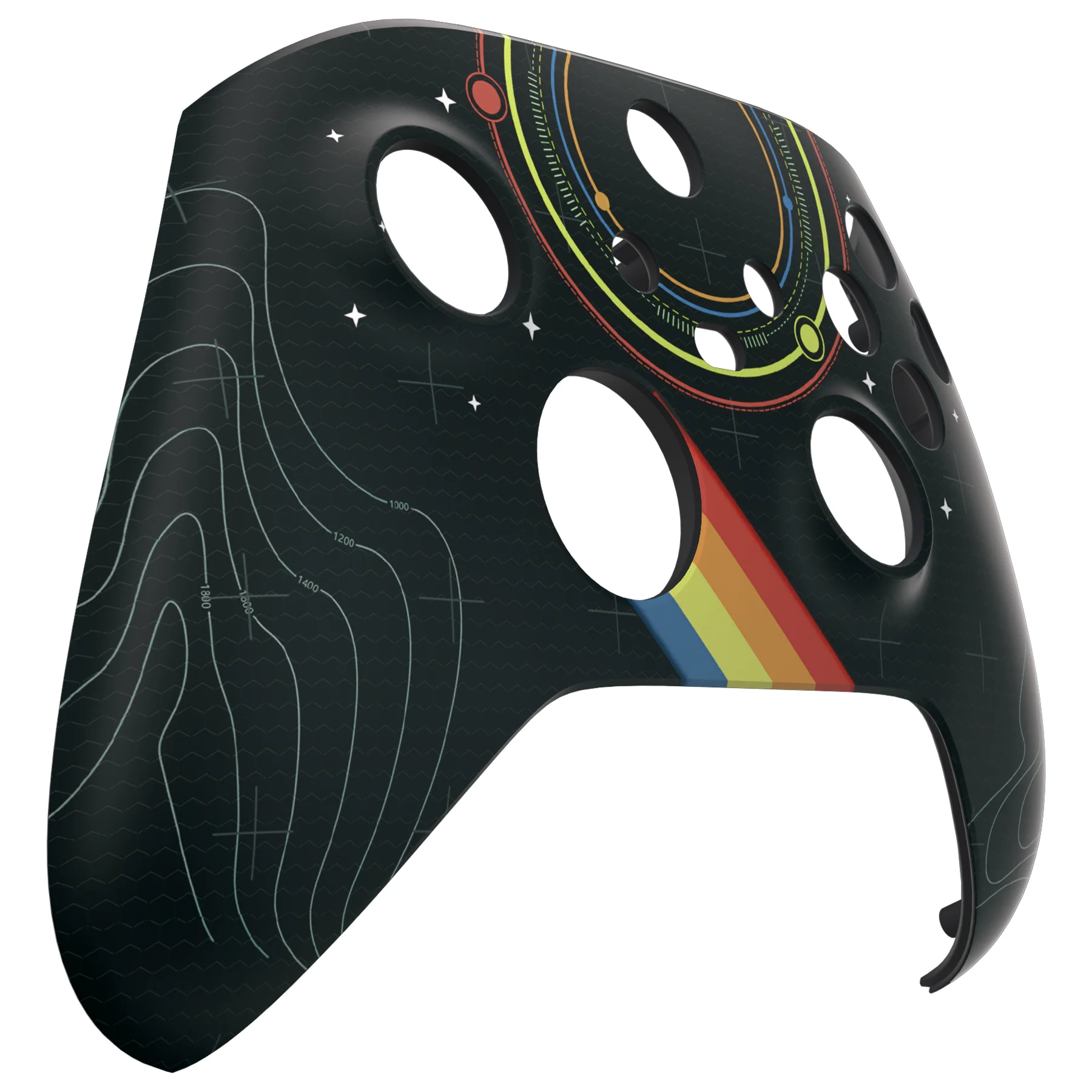 eXtremeRate Stars Explorer Replacement Front Housing Shell for Xbox Series X & S Controller - Image 9