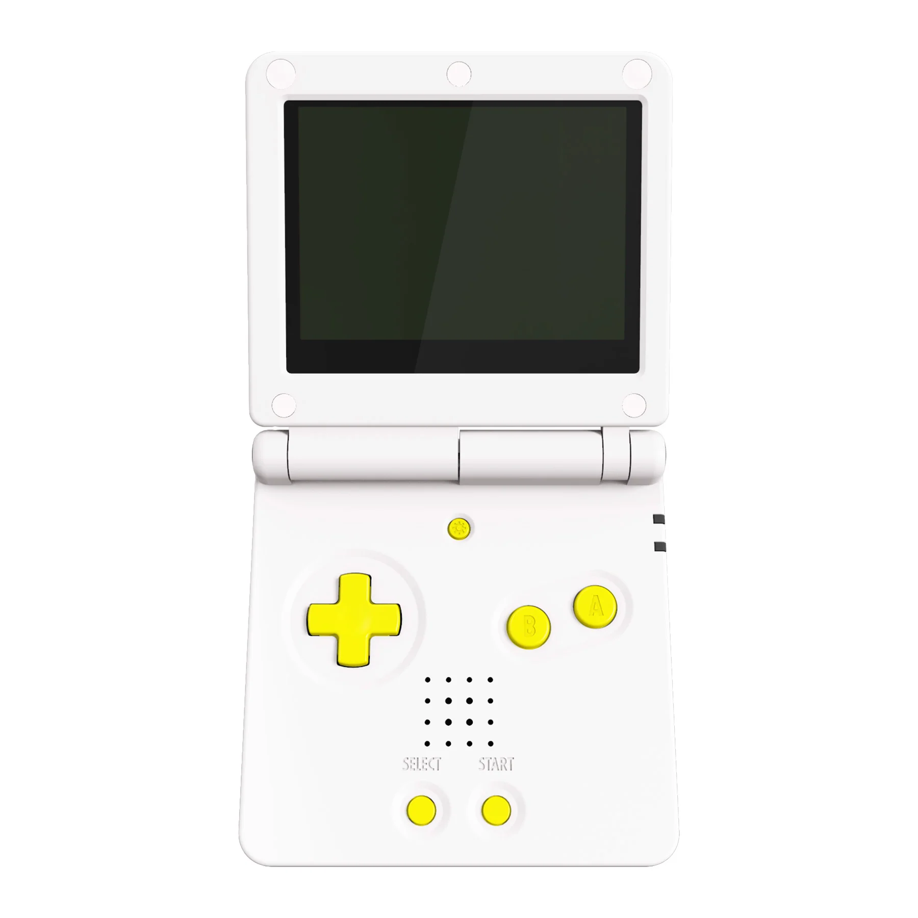 eXtremeRate Custom Replacement Full Set Buttons for Gameboy Advance SP GBA SP Console - Sunflower Yellow - Image 5
