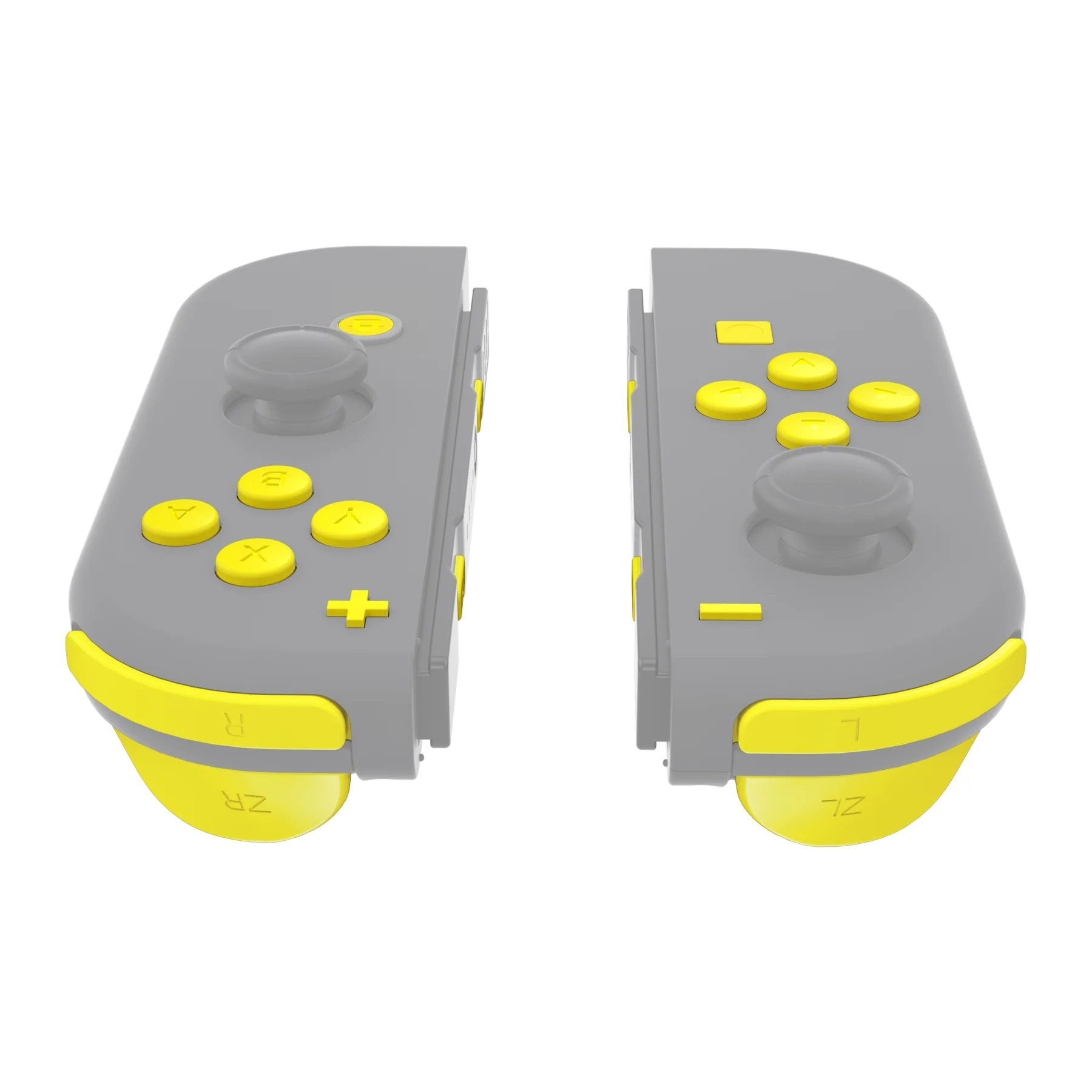 eXtremeRate Replacement Full Set Buttons for Joycon of NS Switch - Sunflower Yellow - Image 4