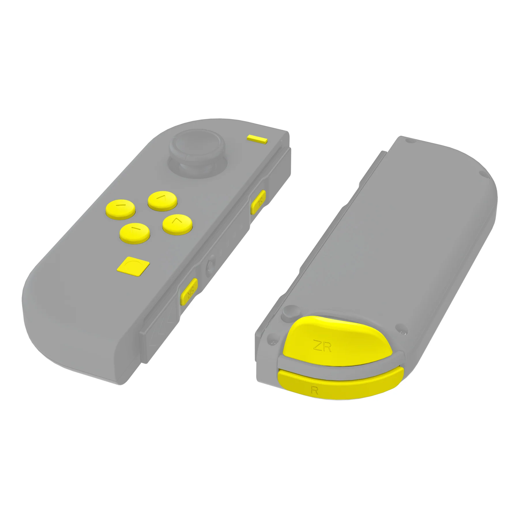 eXtremeRate Replacement Full Set Buttons for Joycon of NS Switch - Sunflower Yellow - Image 5